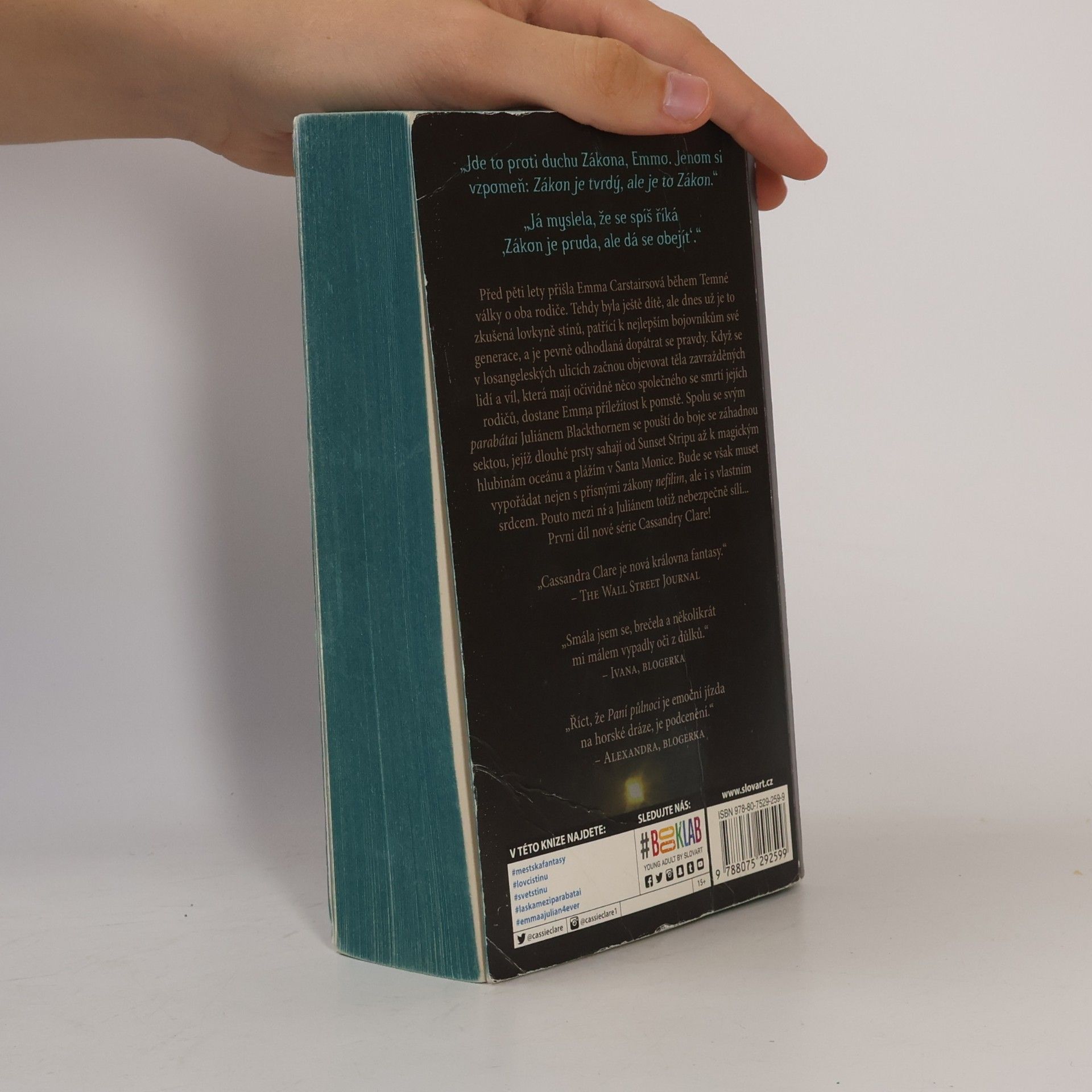 Cassandra Clare Temné lsti. Kniha první, Paní půlnoci