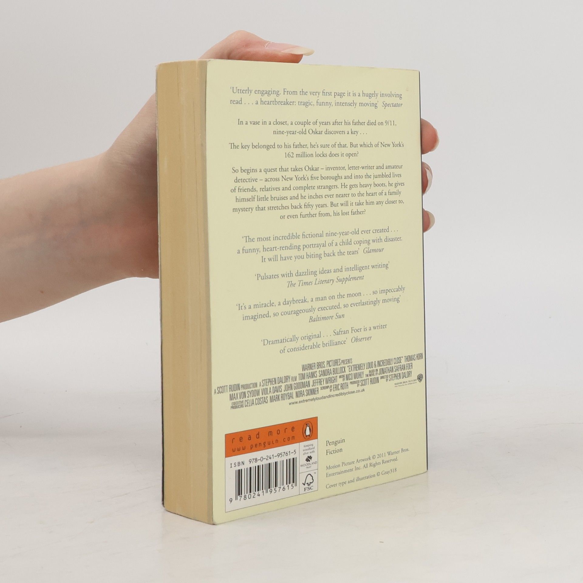 Jonathan Safran Foer Extremely loud & incredibly close