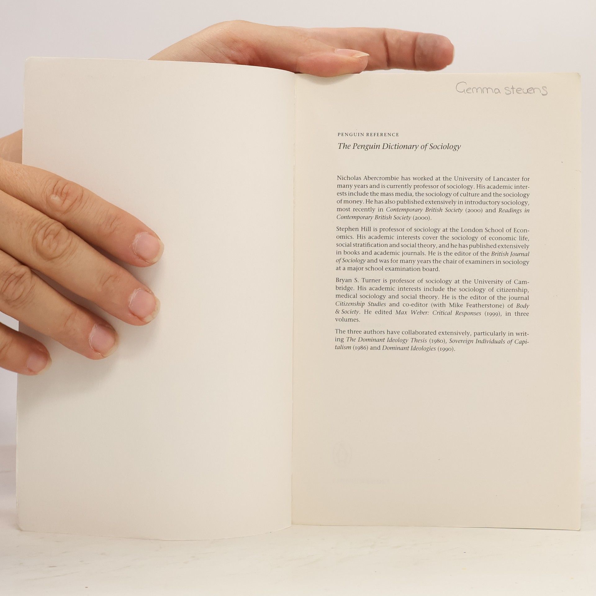 Kolektiv autorů Dictionary of Sociology