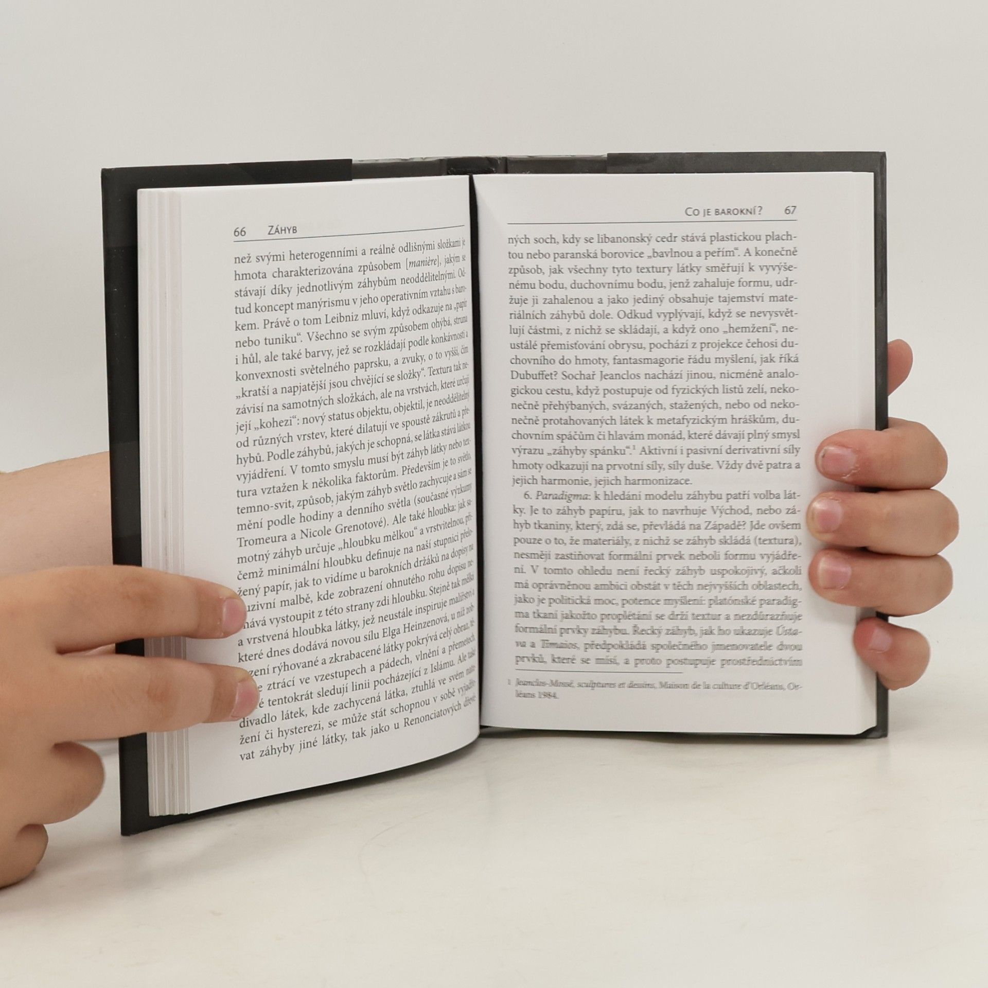 Gilles Deleuze Záhyb: Leibniz a baroko