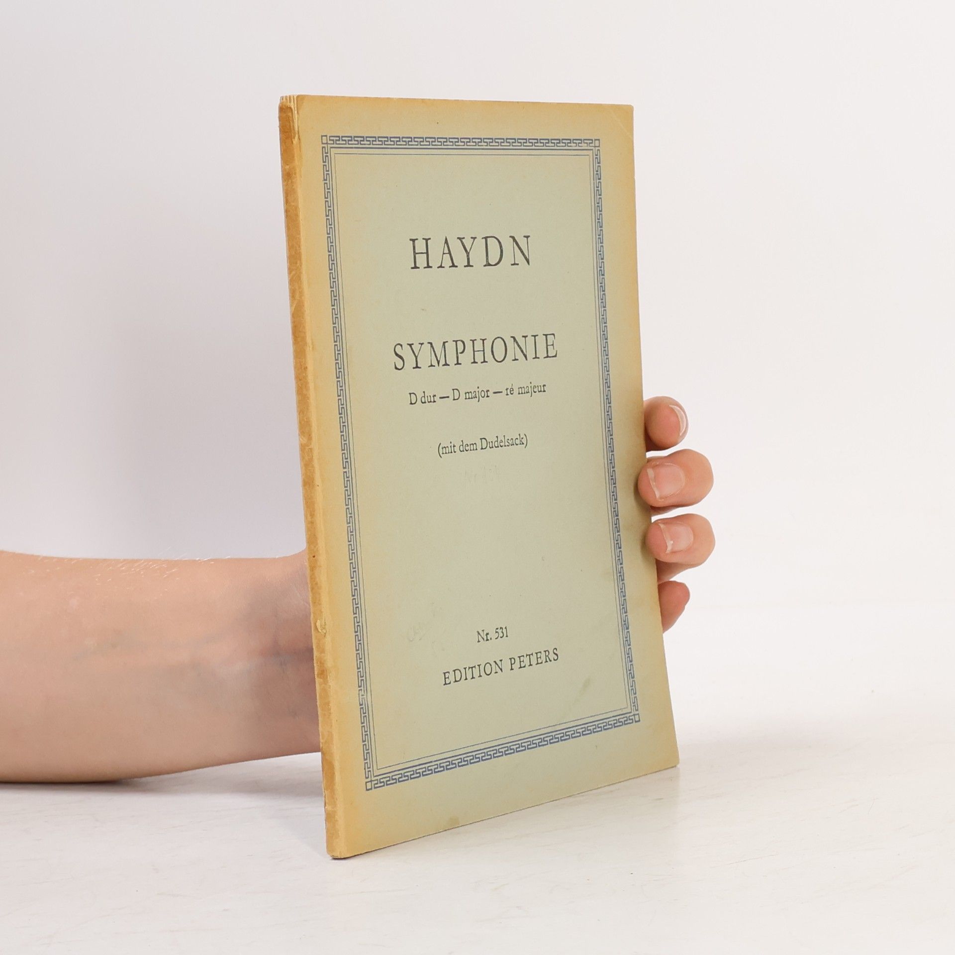 Joseph Haydn Symphonie D-Dur - D major - ré majeur