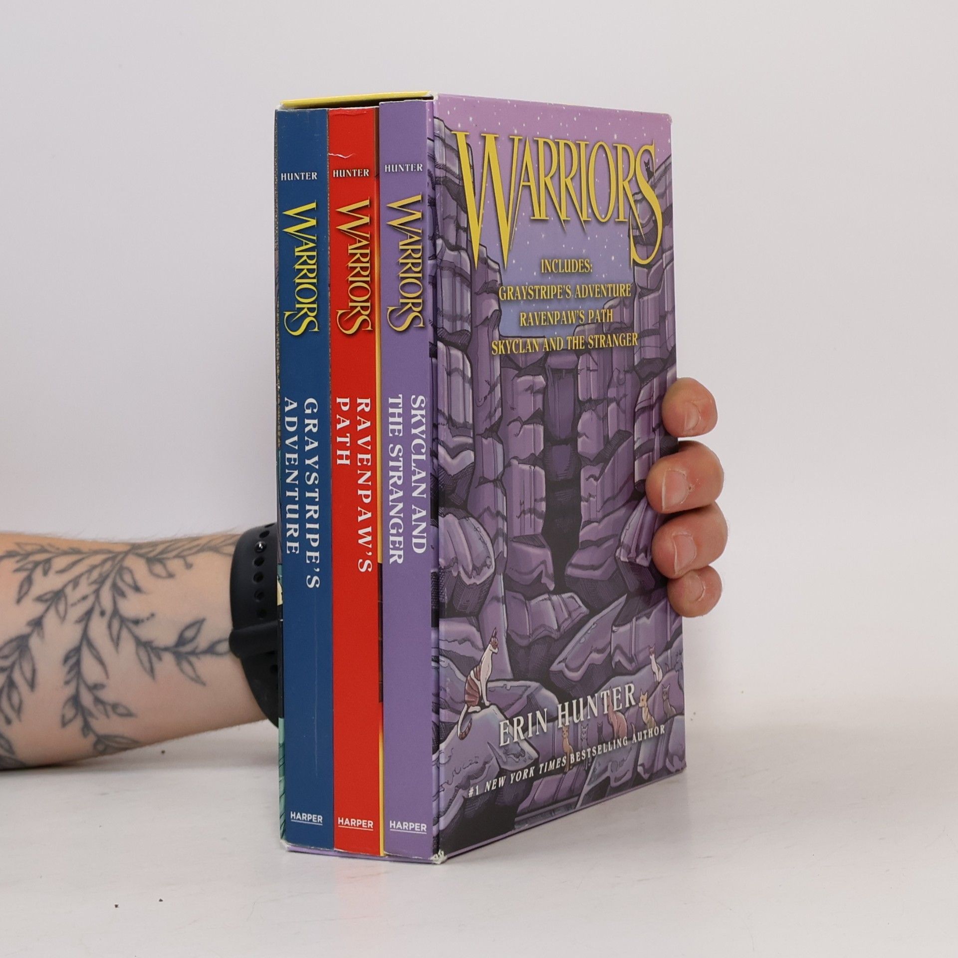 Erin Hunter Warriors Manga 3-Book Full-Color Box Set