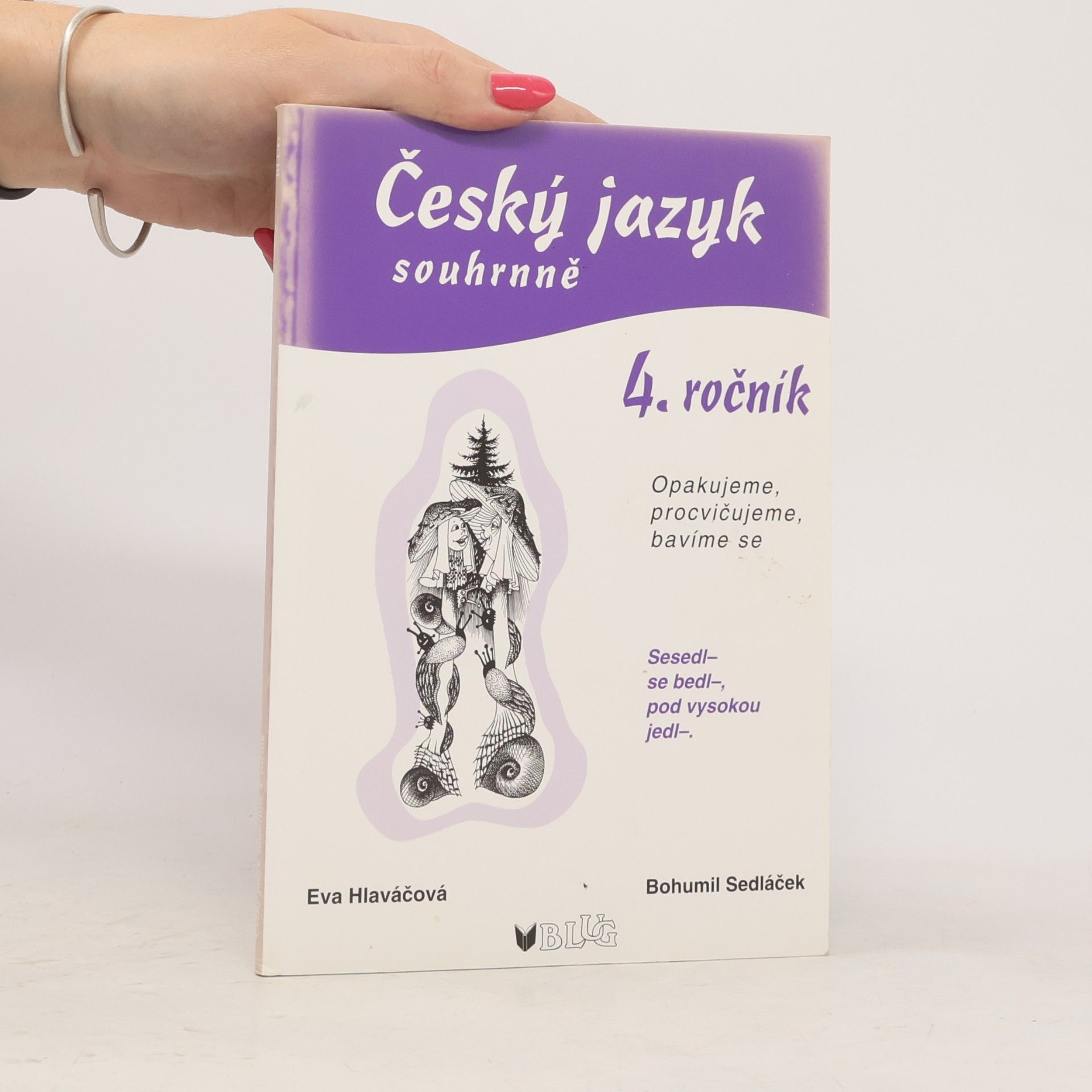 Eva Hlaváčová Český jazyk souhrnně - 4. ročník : [opakování a procvičování učiva českého jazyka zábavnou formou