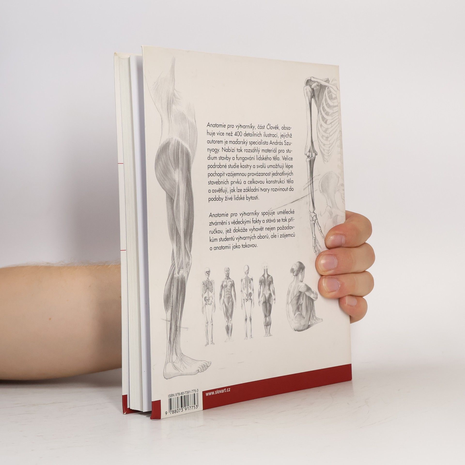 András Szunyoghy Anatomie pro výtvarníky. Člověk