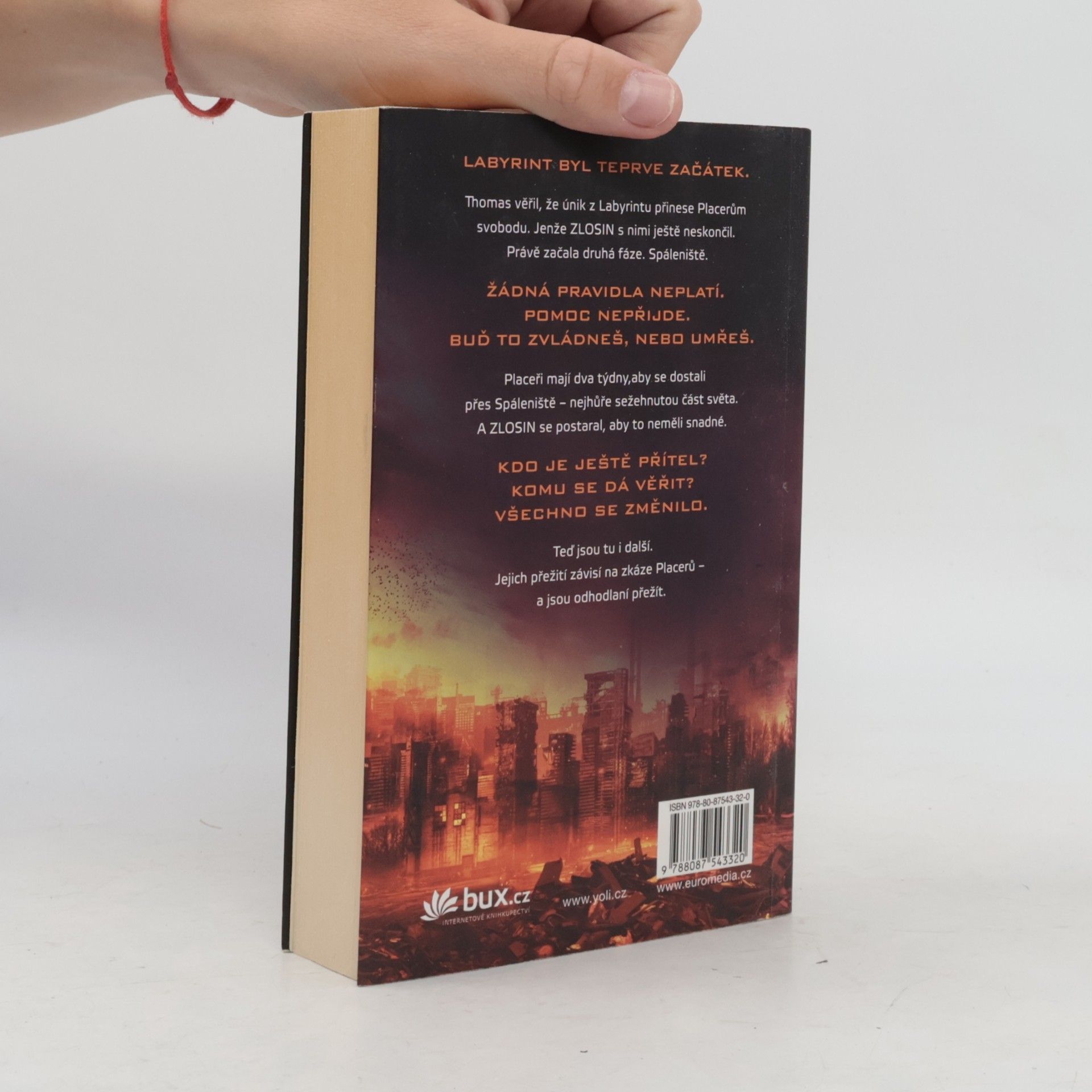 James Dashner Labyrint. 2, Spáleniště: zkouška