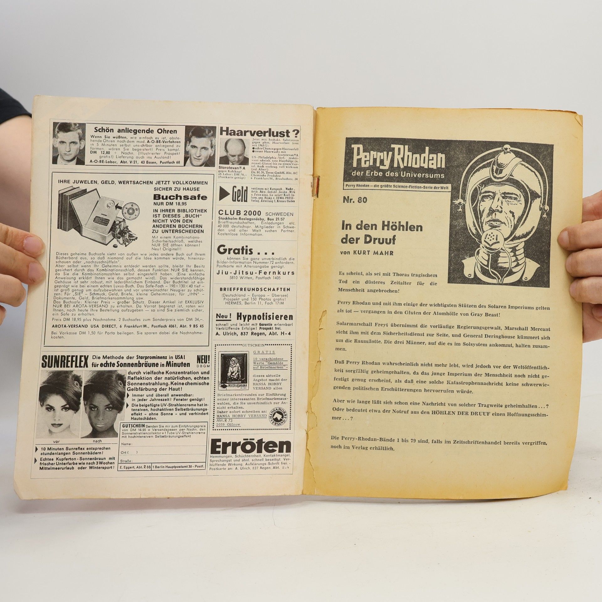 Kurt Mahr Perry Rhodan 80: In den Höhlen der Druuf