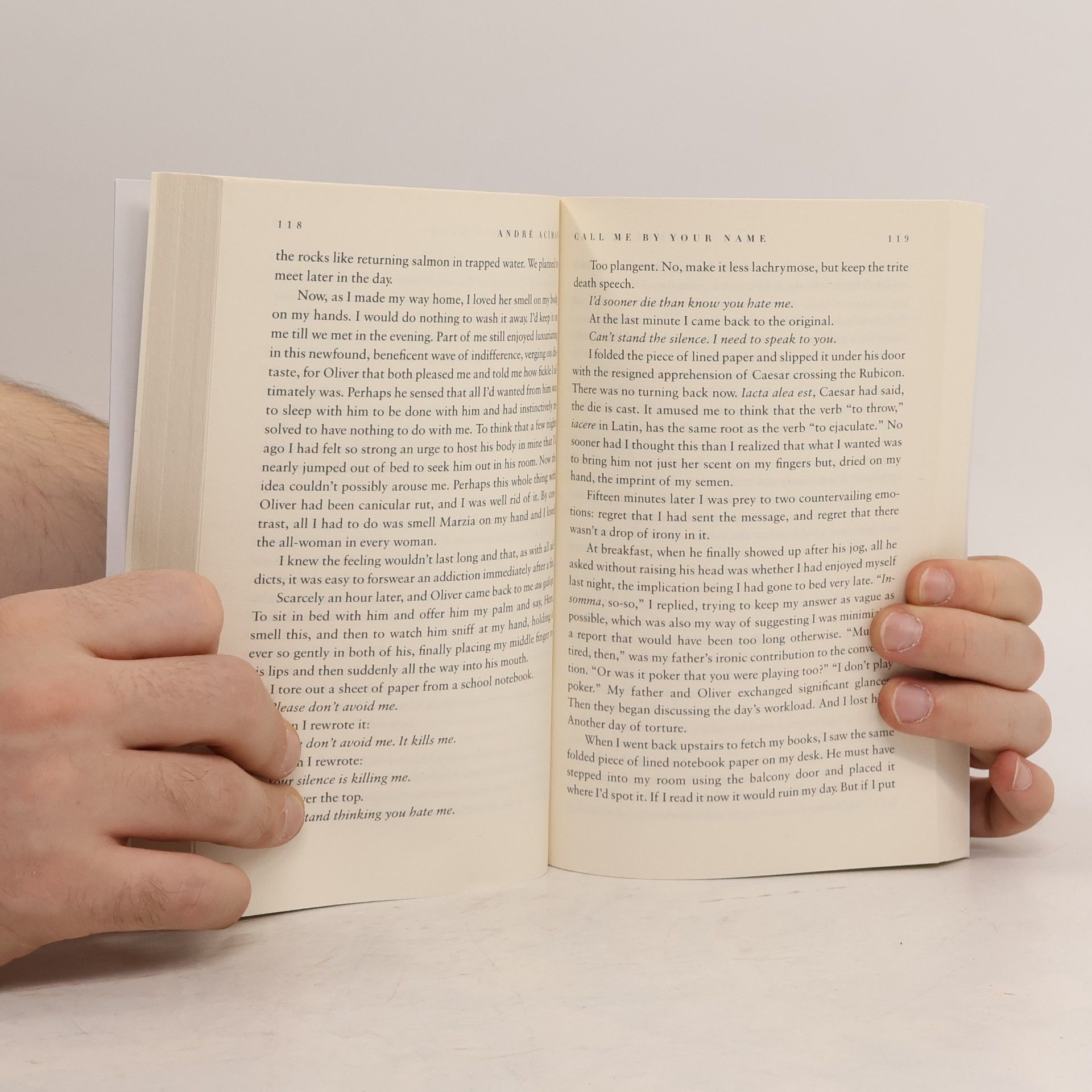 André Aciman Call Me By Your Name