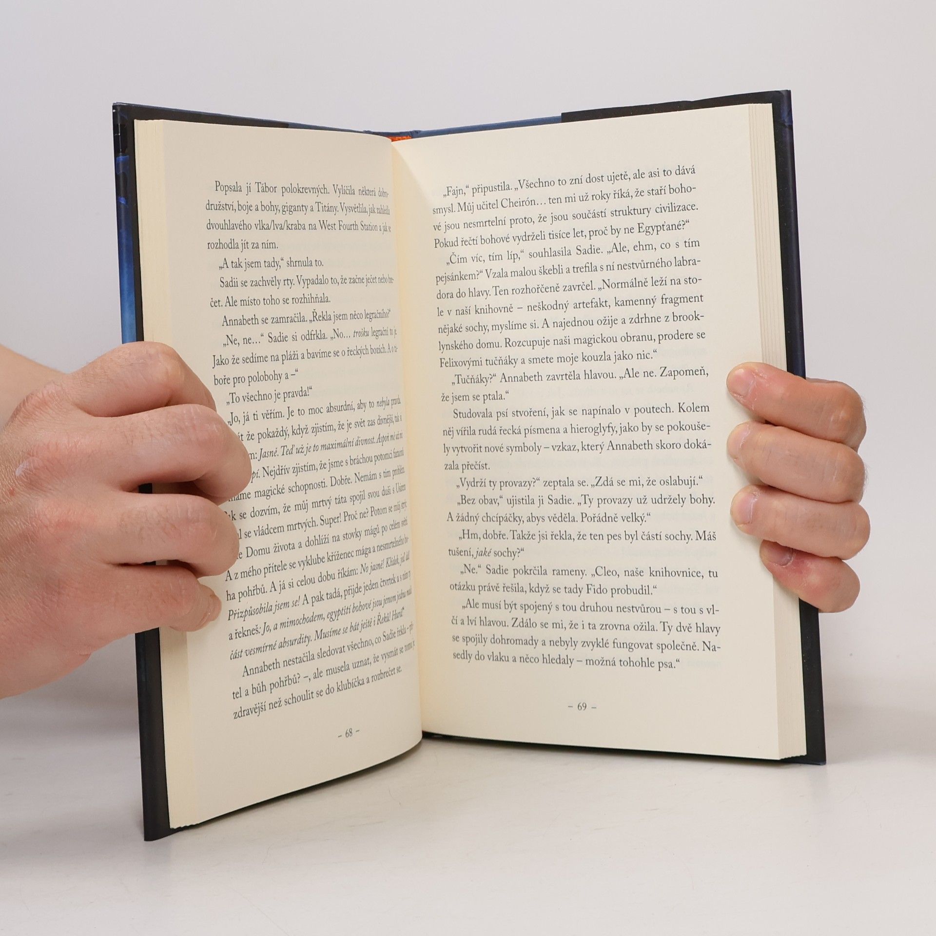 Rick Riordan Percy Jackson a egyptští mágové