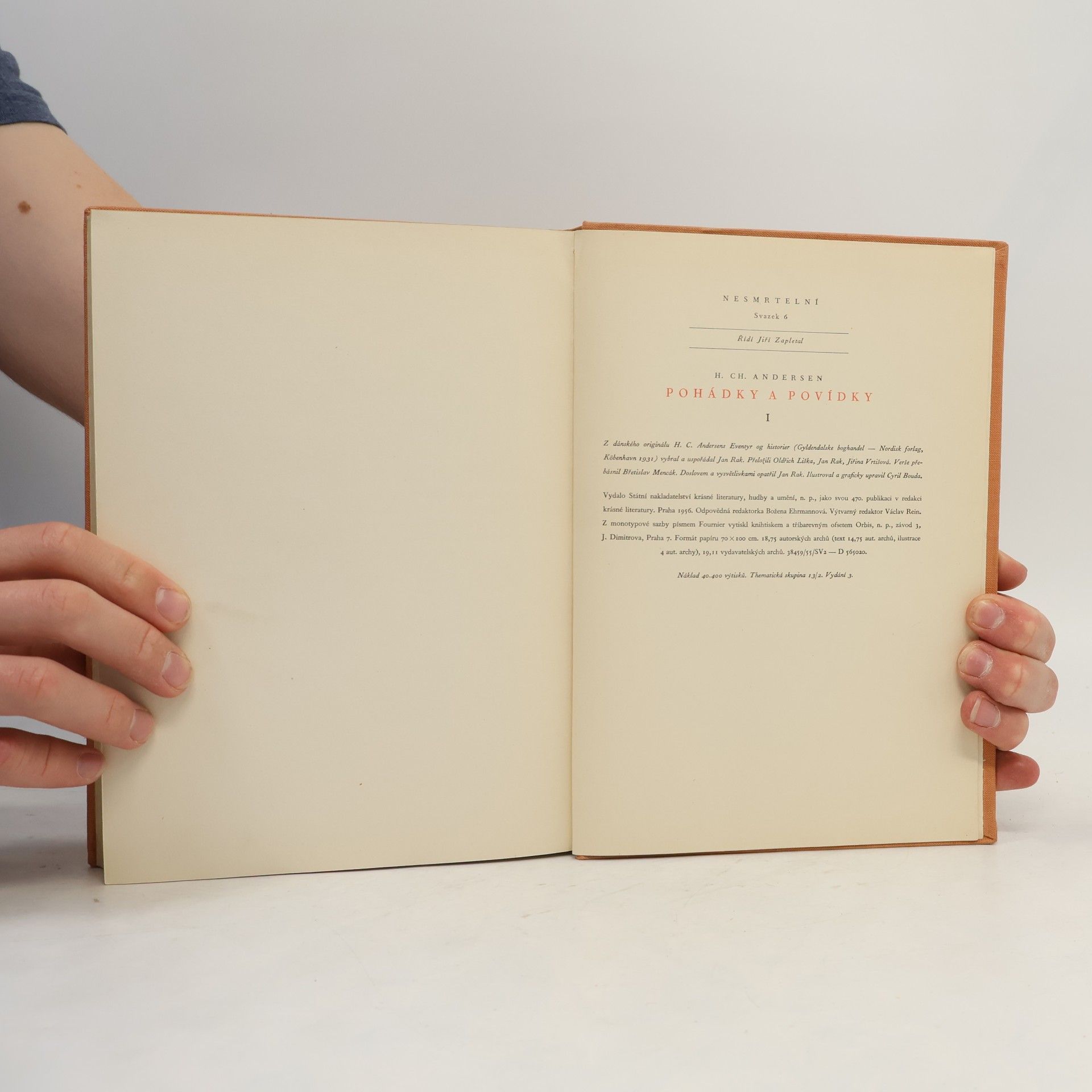 Hans Christian Andersen Pohádky a povídky I