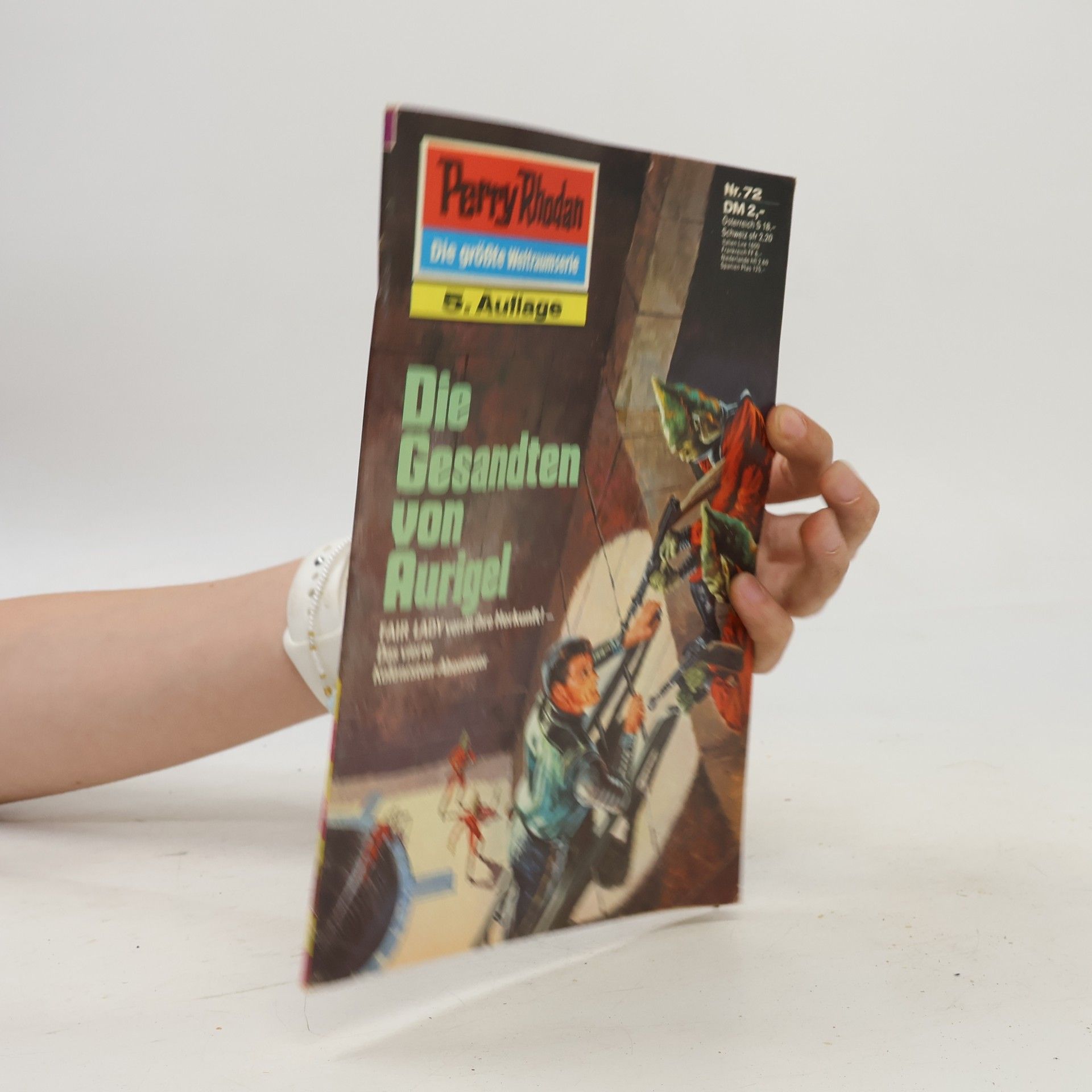 Kurt Mahr Perry Rhodan 72. Die Gesandten von Aurigel