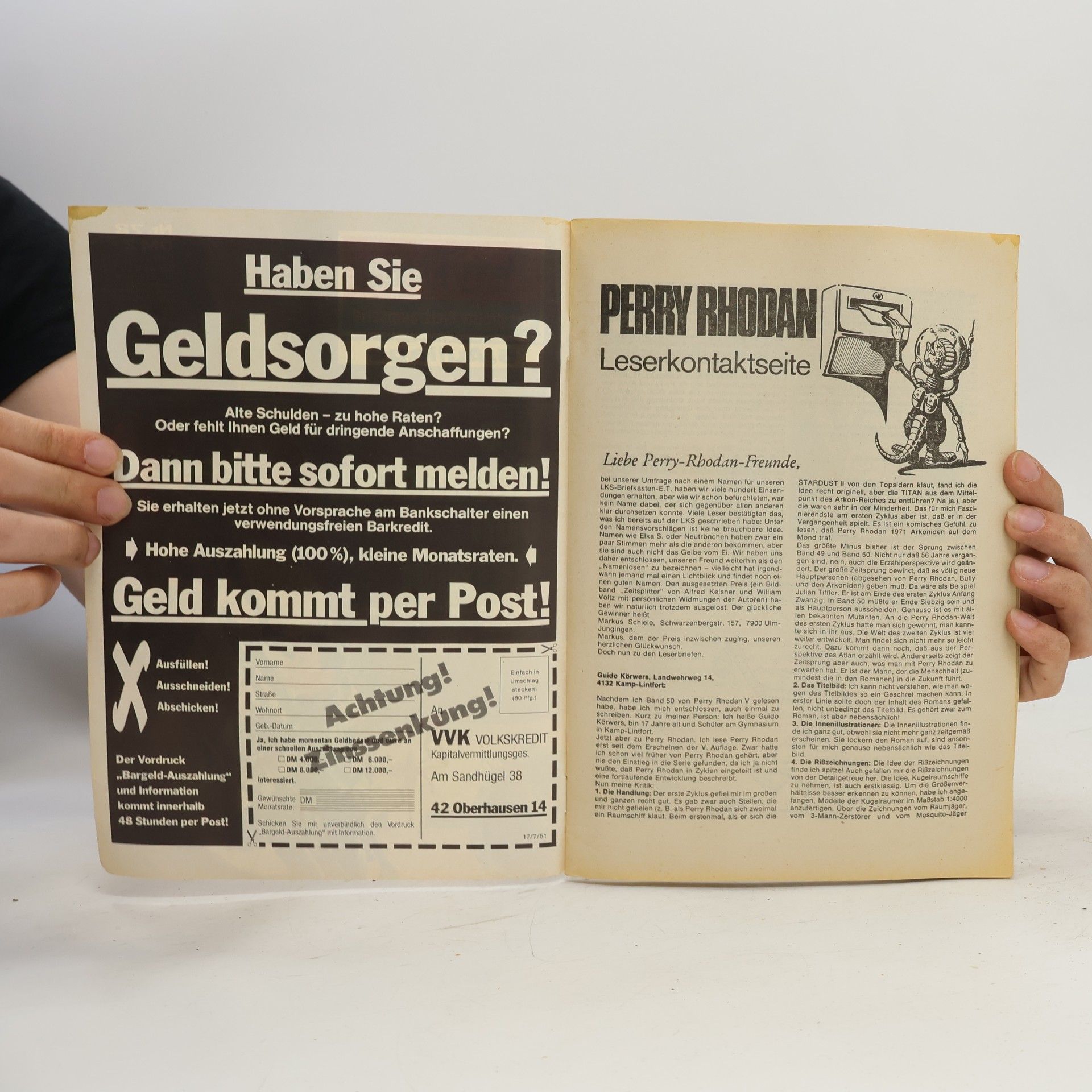 Kurt Mahr Perry Rhodan 72. Die Gesandten von Aurigel
