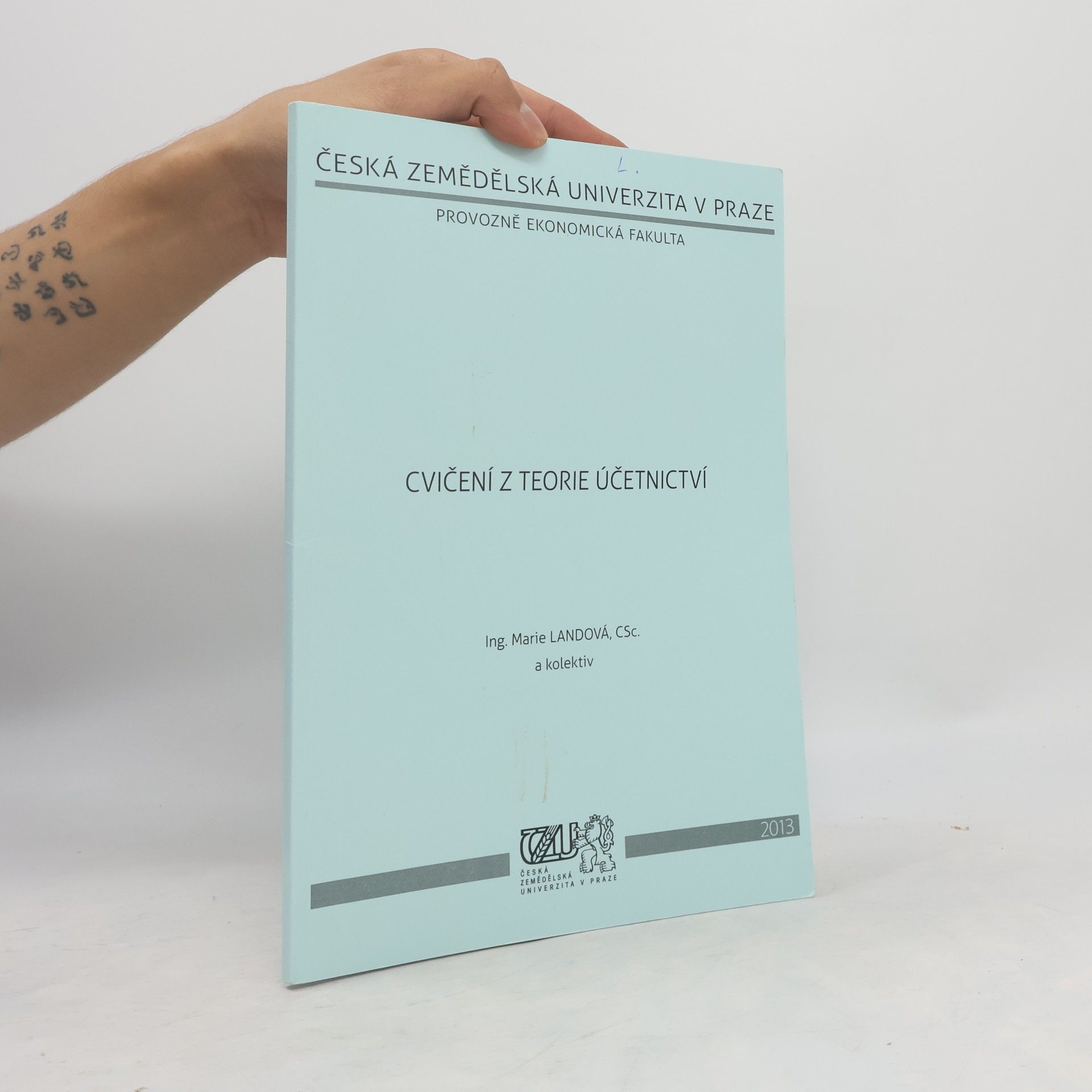 Marie Landová Cvičení z teorie účetnictví