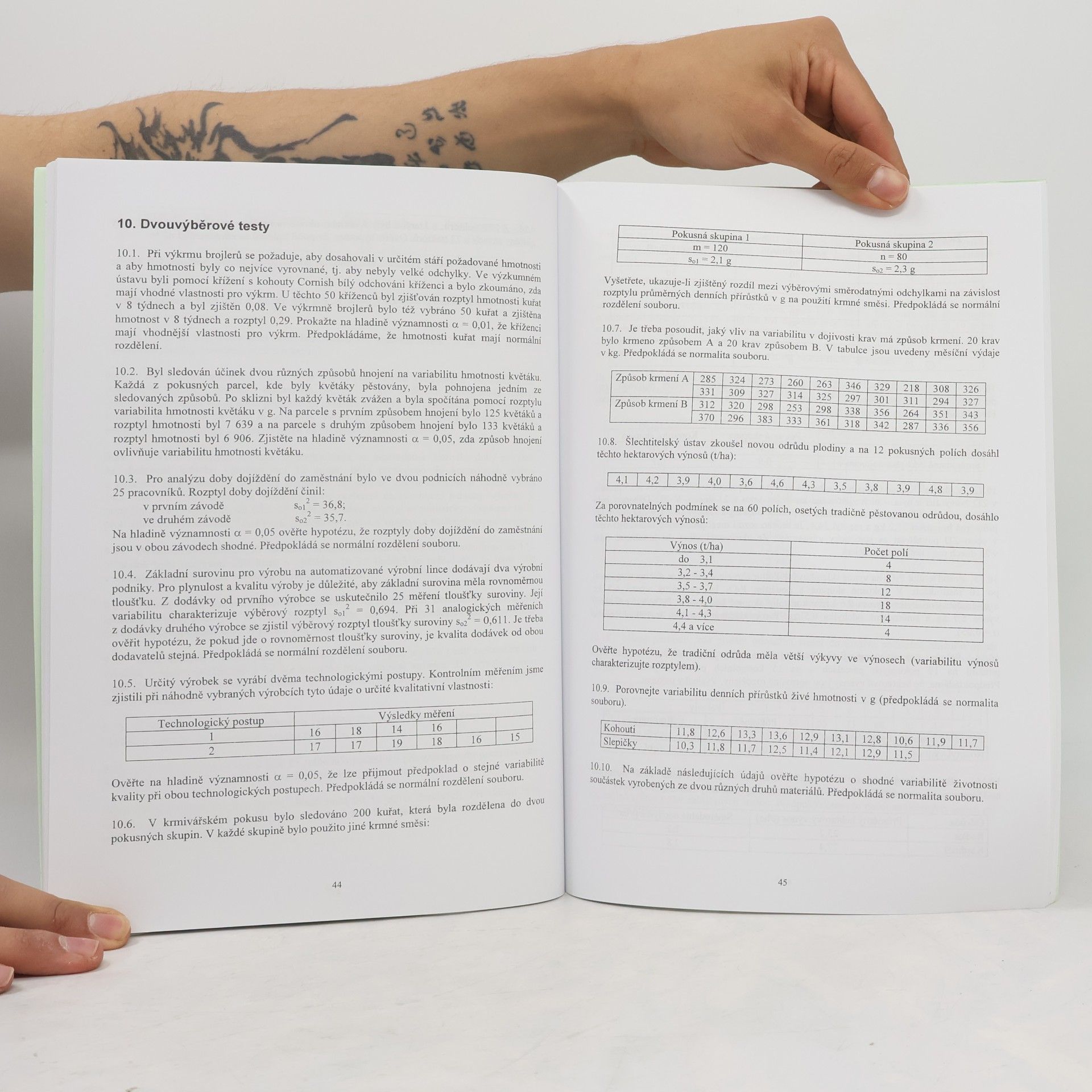 Marie Prášilová Cvičení ze statistiky I