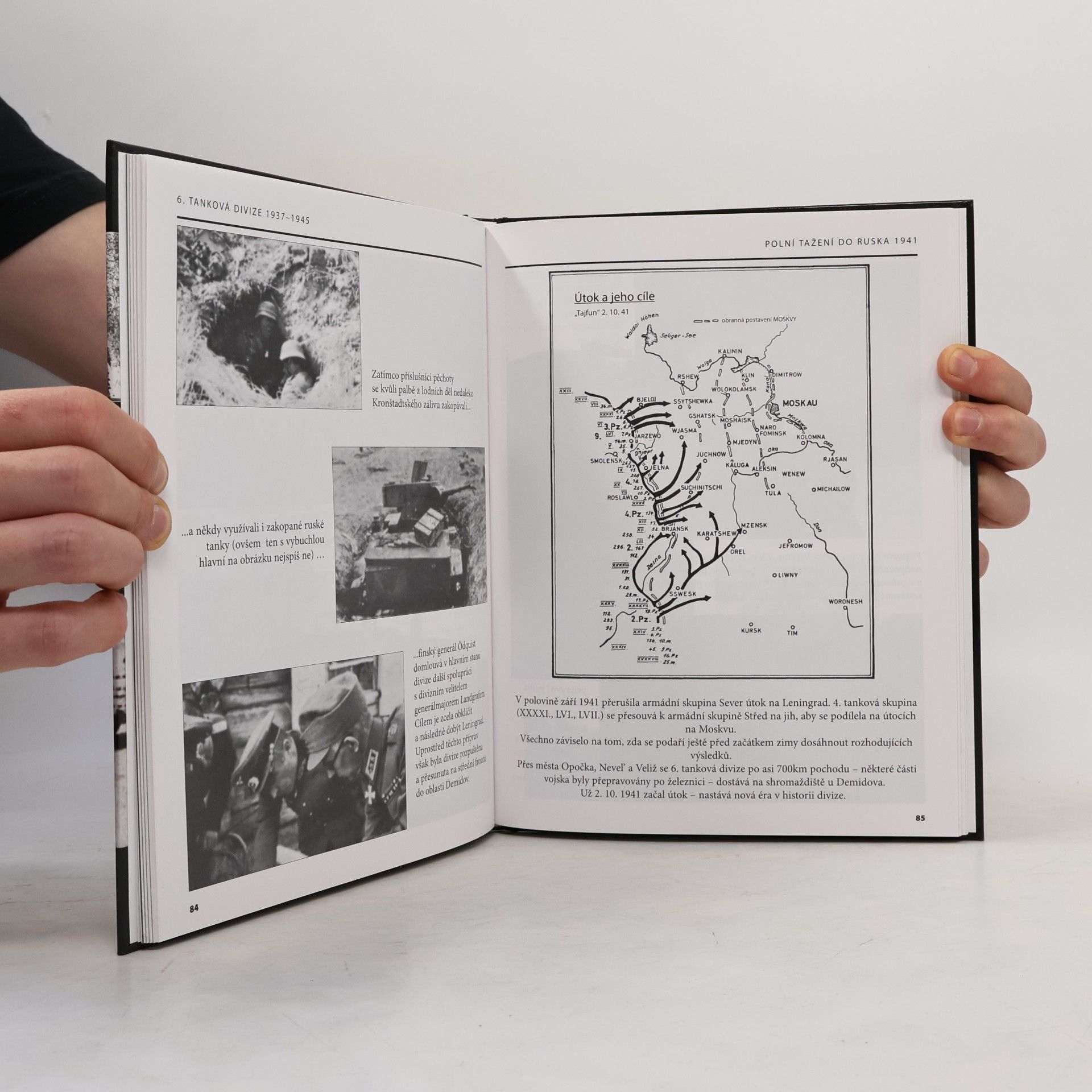 Horst Scheibert 6. tanková divize 1937-1945 : výzbroj, nasazení, vojsko
