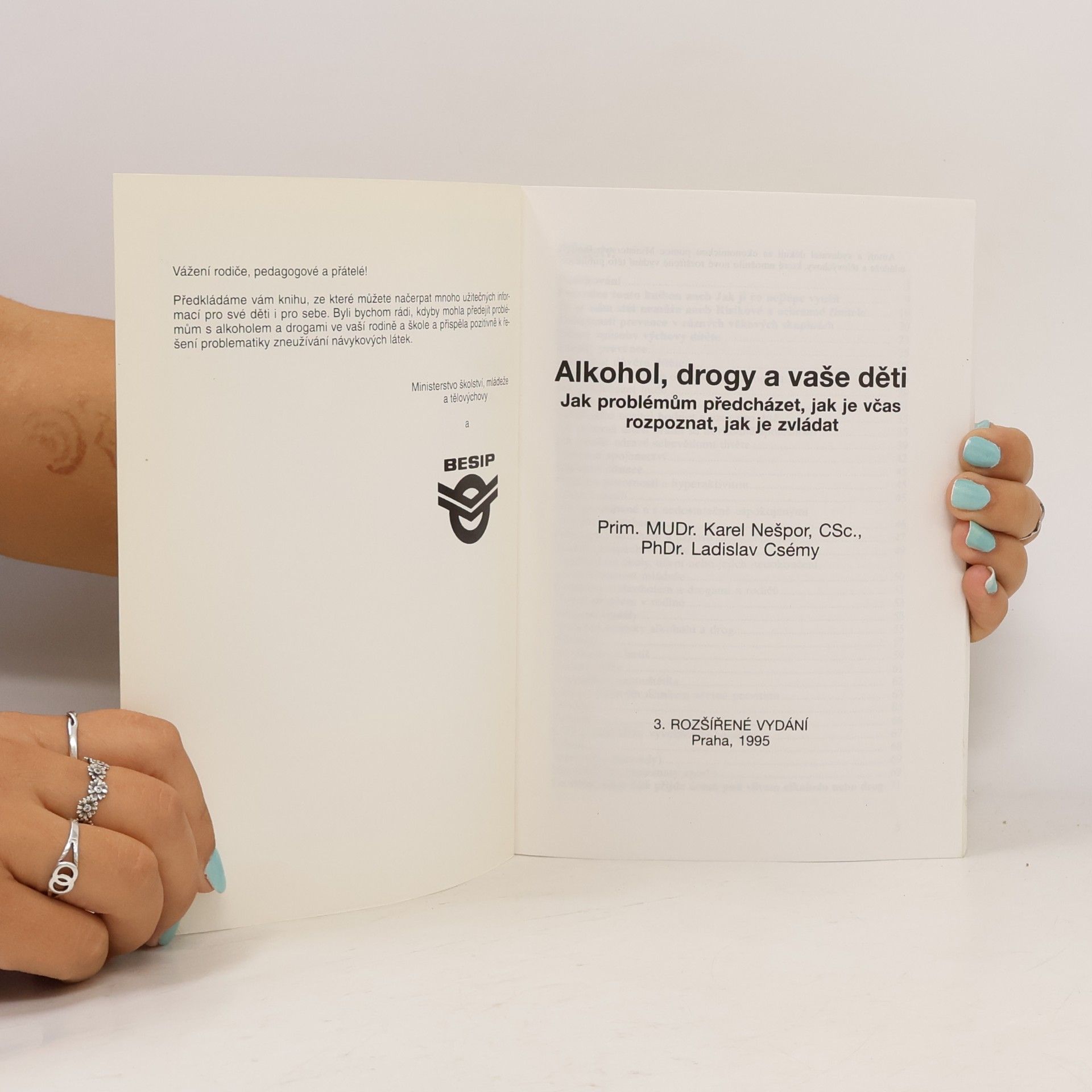 Karel Nešpor Alkohol, drogy a vaše děti