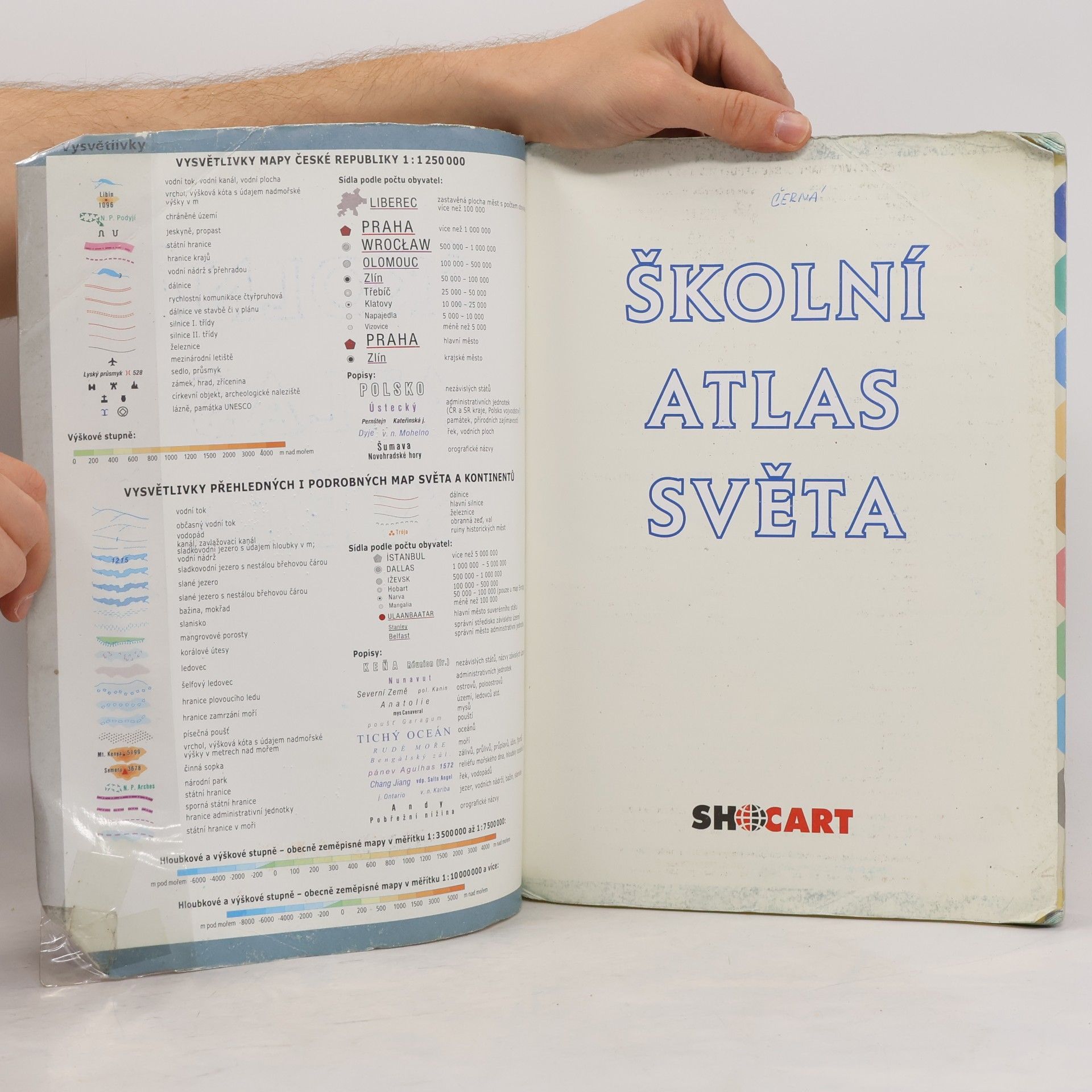Pavel Šára Školní atlas světa