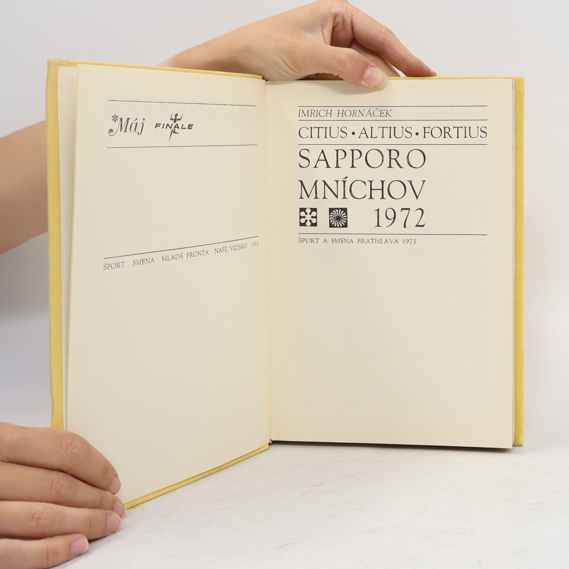 Imrich Hornáček Sapporo. Mníchov 1972