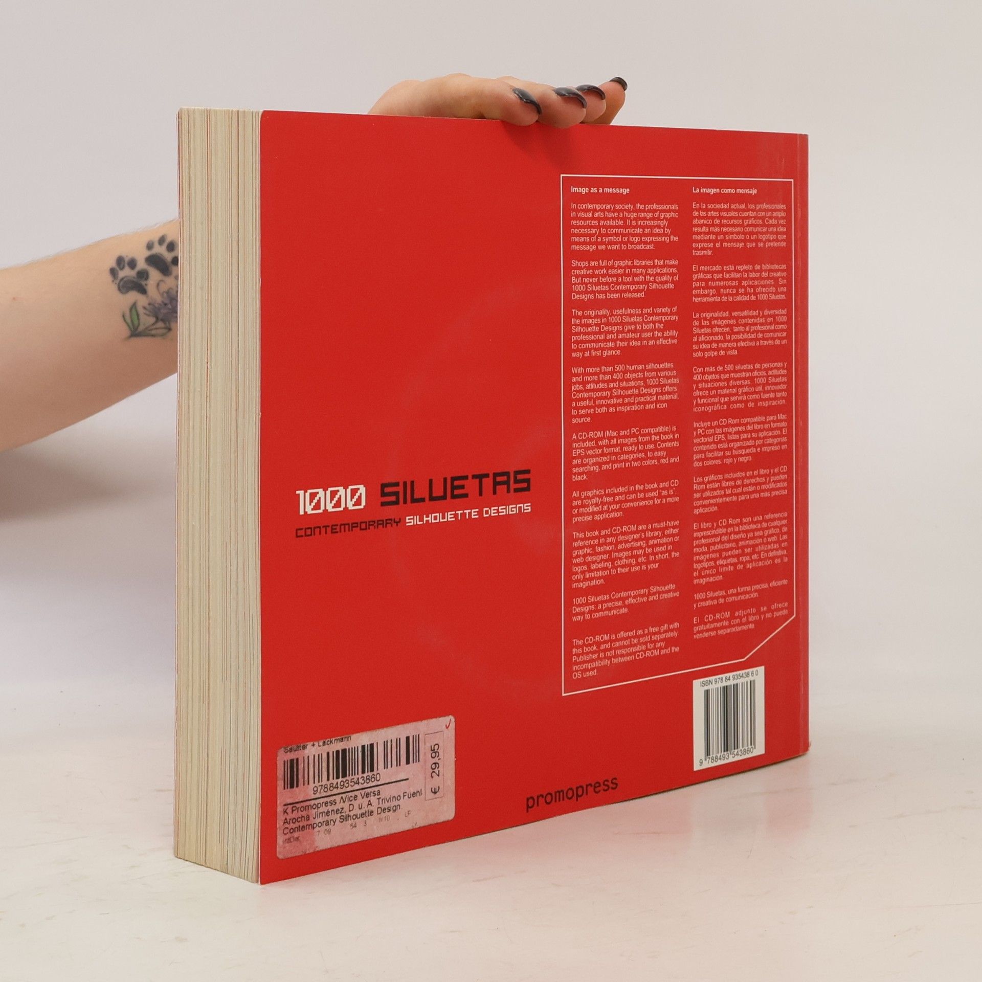 David Arocha Jiménez 1000 Siluetas Contemporary (+CD)