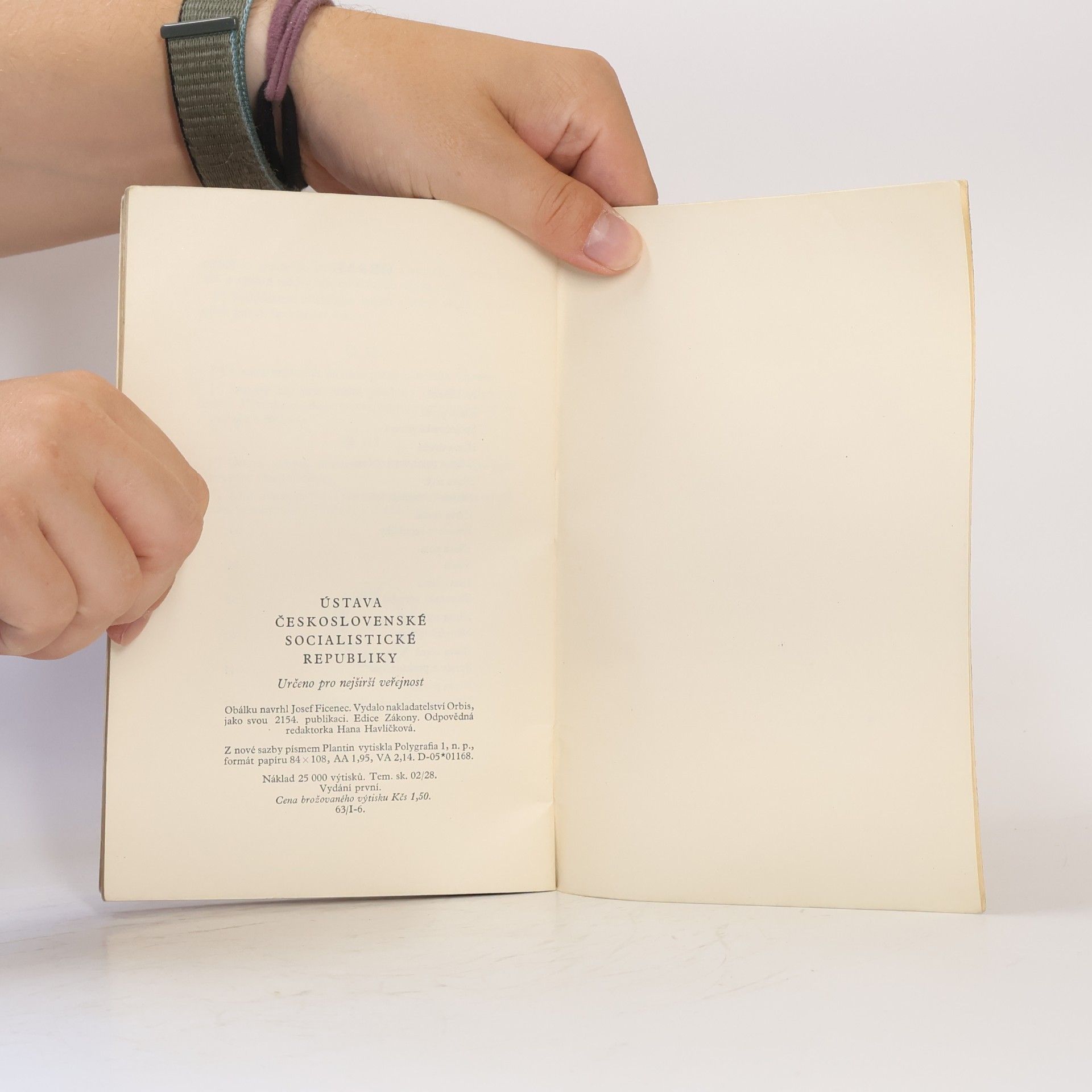 Various authors Ústava československé socialistické republiky