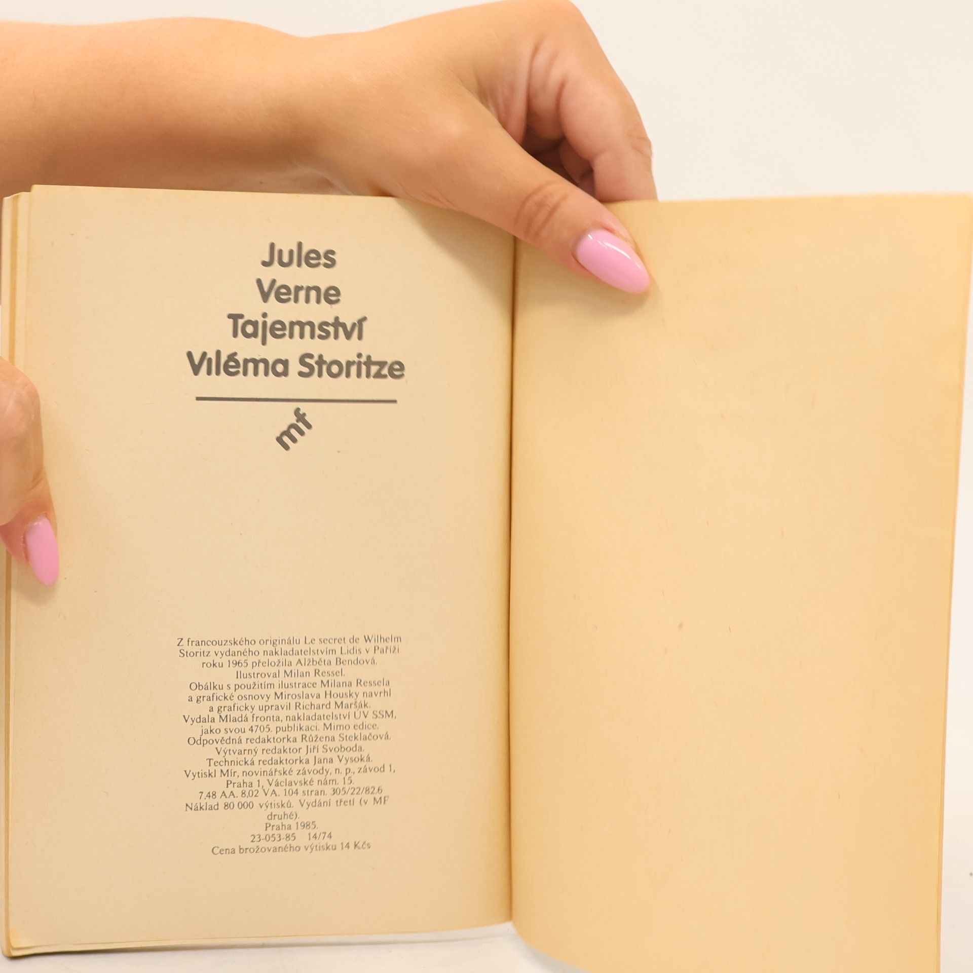 Jules Verne Tajemství Viléma Storitze