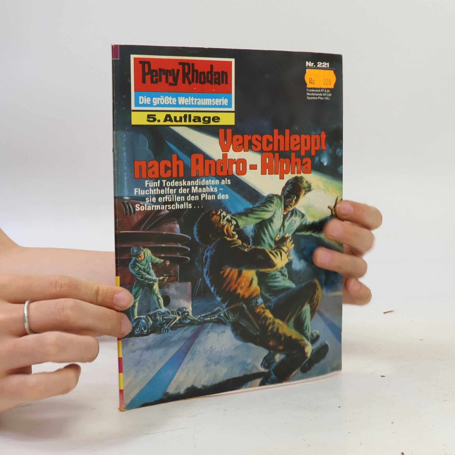 William Voltz Perry Rhodan 221: Verschleppt nach Andro-Alpha