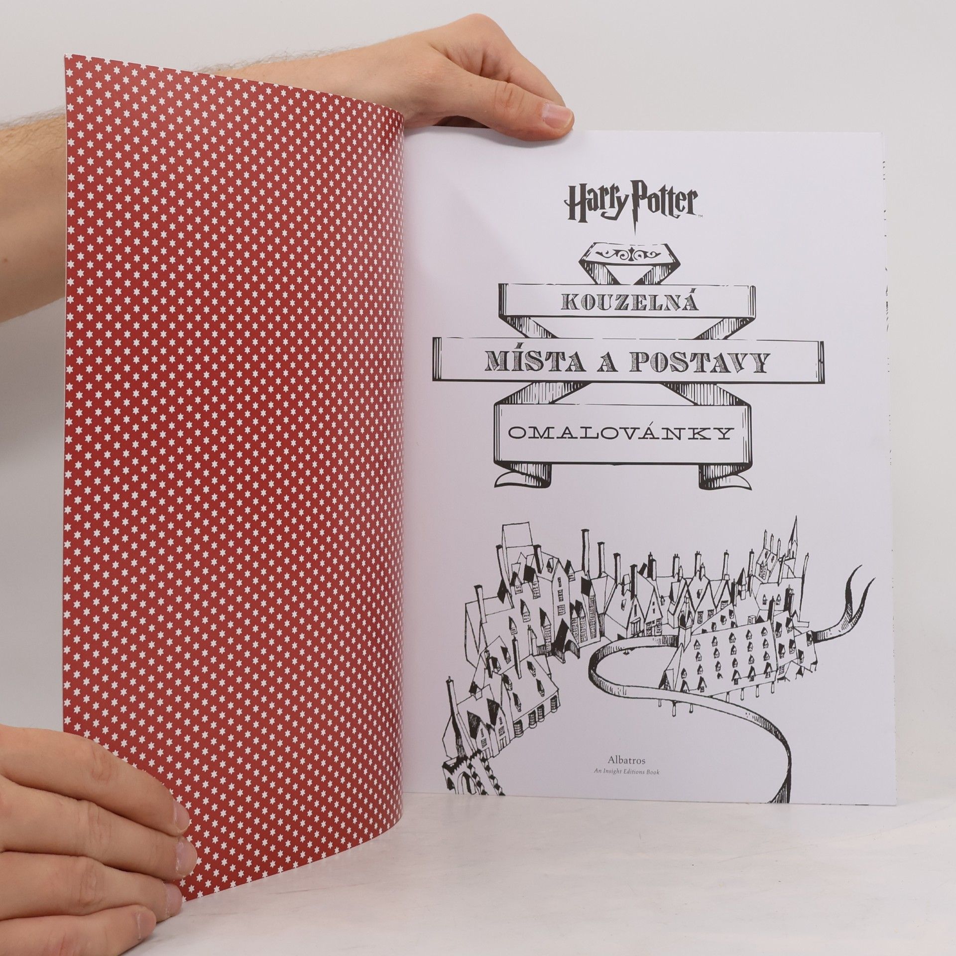 AA.VV. Harry Potter: Kouzelná místa a postavy. Omalovánky