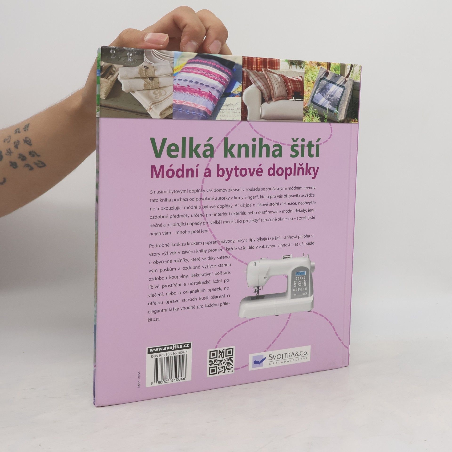 Eva Maria Heller Velká kniha šití : módní a bytové doplňky