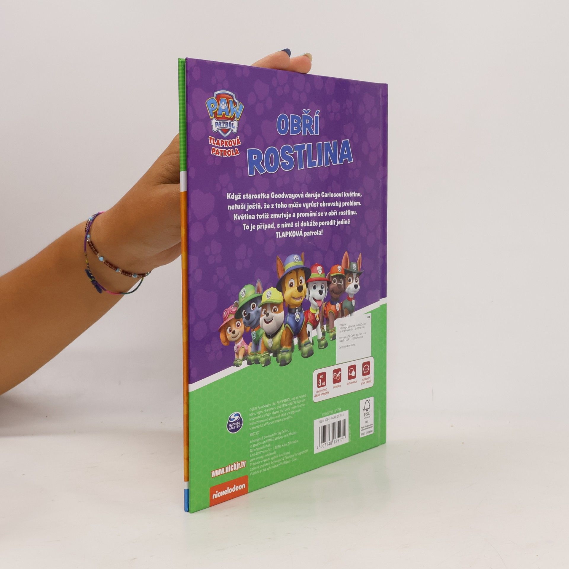 Collectif d'auteurs Paw Patrol. Obří rostlina