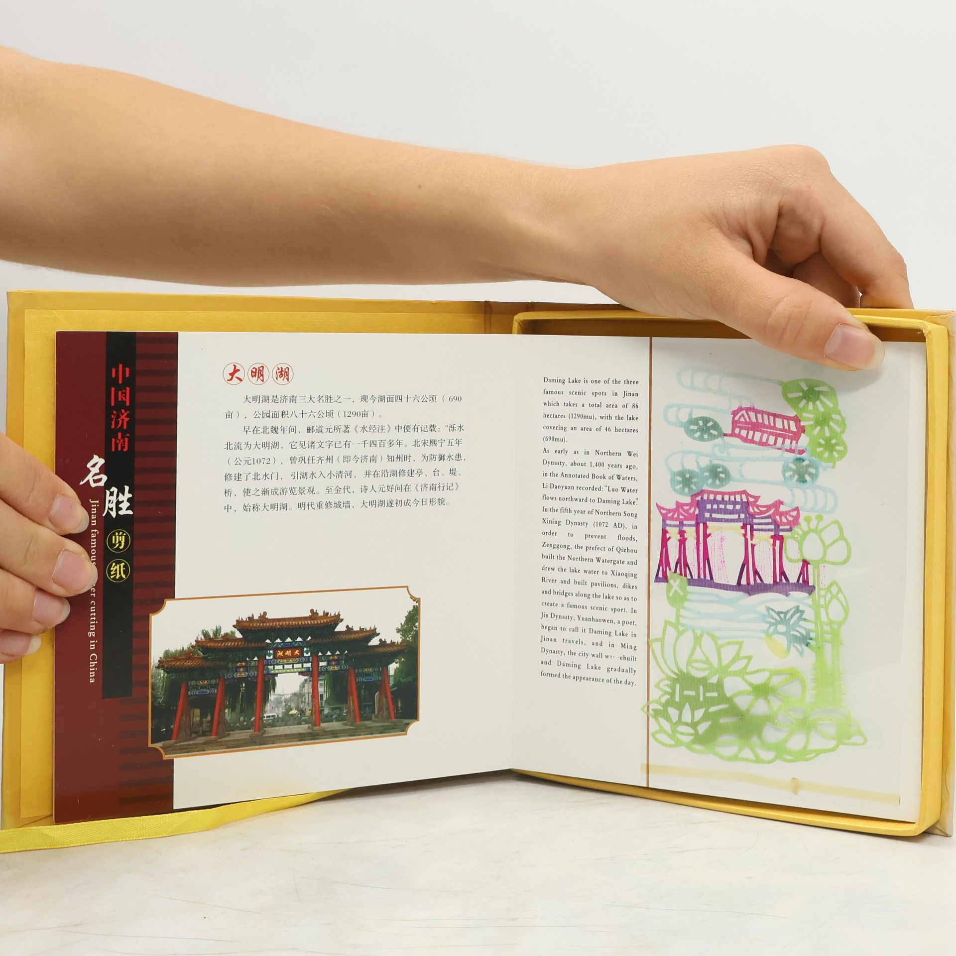 Various authors 济南风光. Paper cut in China