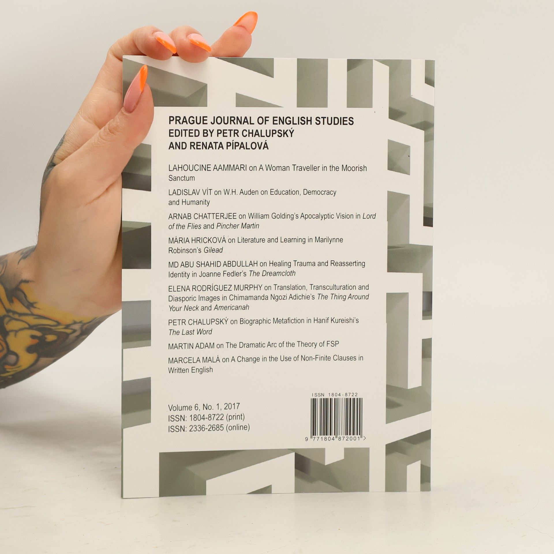 Petr Chalupsky Prague Journal of English Studies 6/1