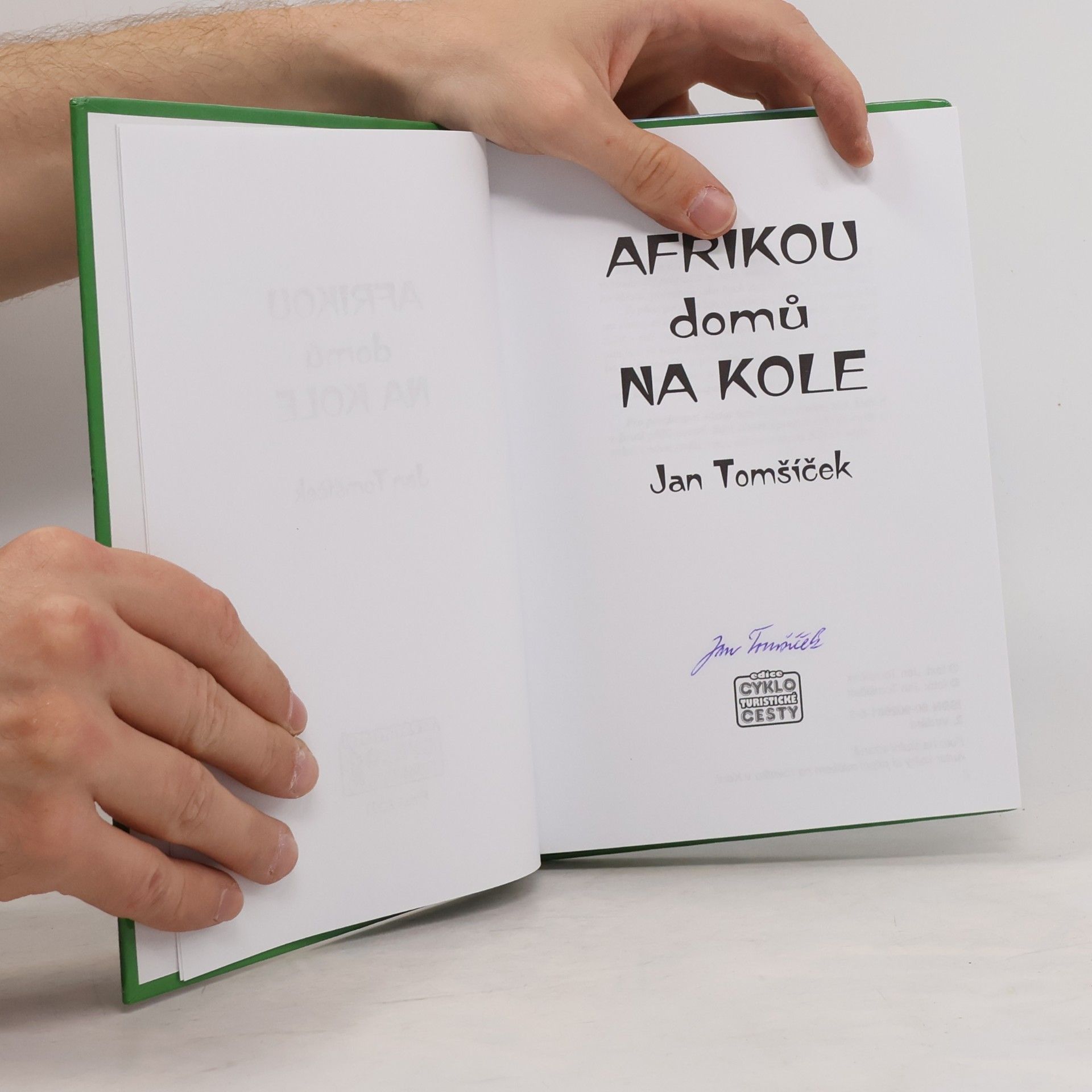 Jan Tomšíček Afrikou domů na kole