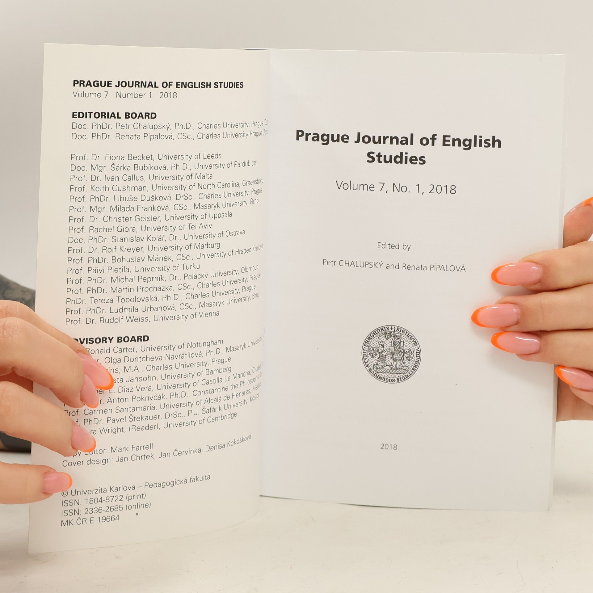 Various authors Prague Journal of English Studies