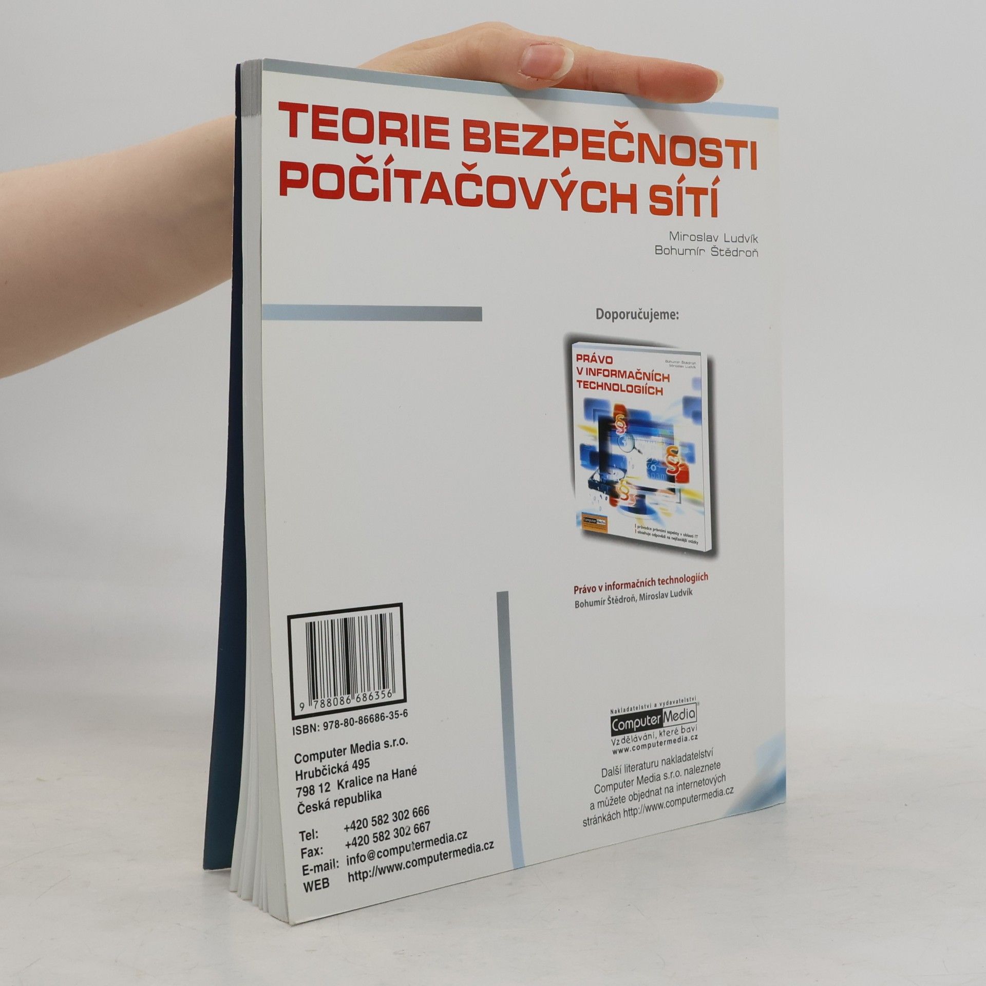 Miroslav Ludvík Teorie bezpečnosti počítačových sítí