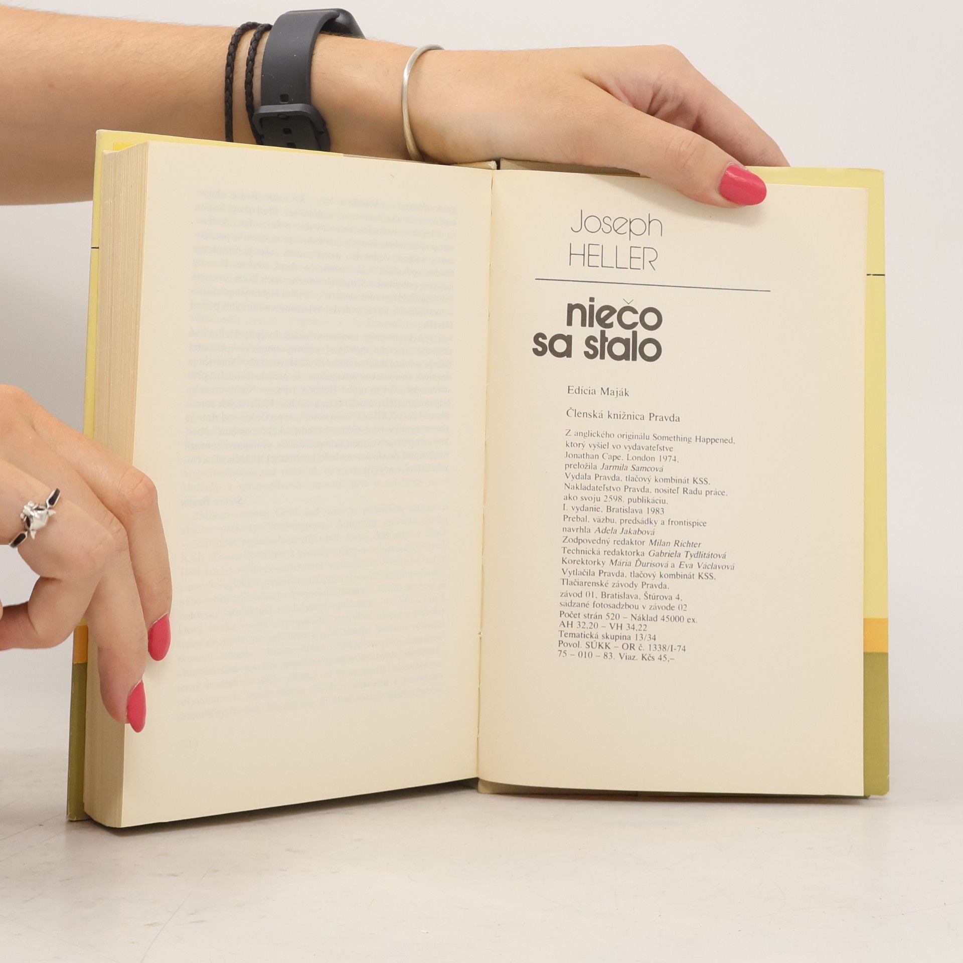 Joseph Heller Niečo sa stalo