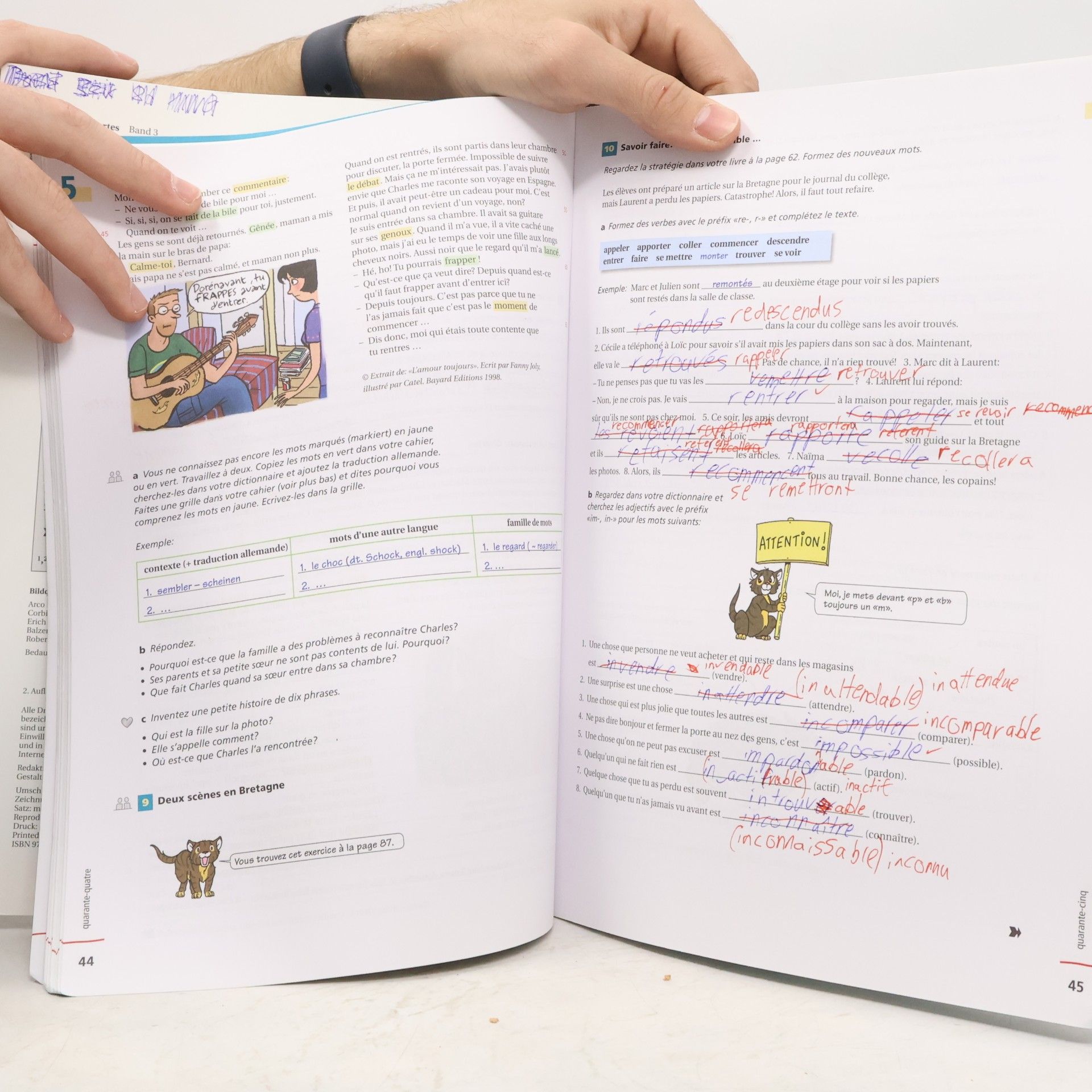 Découvertes - 3: Cahier d'activités