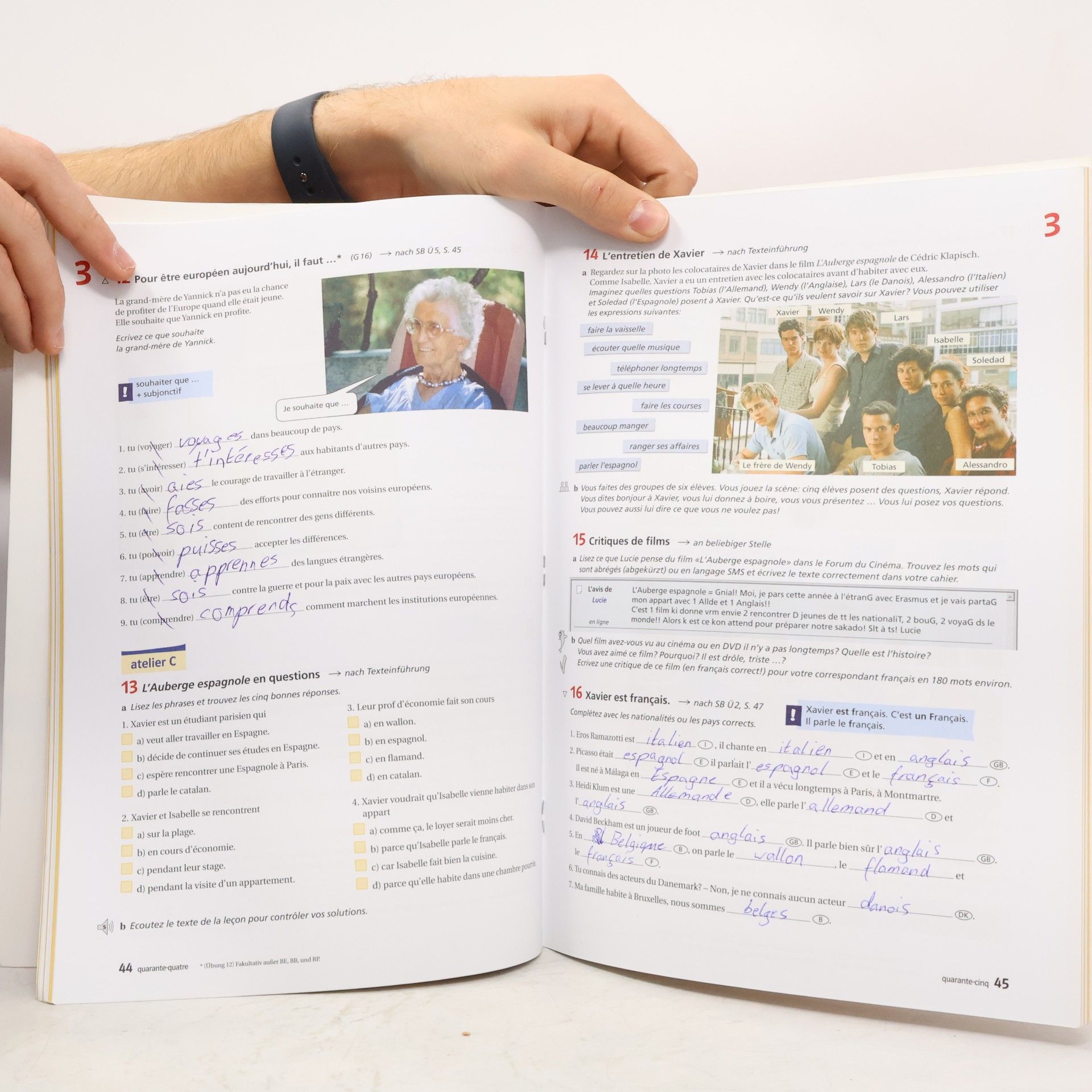 Wolfgang Froese Tous ensemble 4. Cahier d'activités