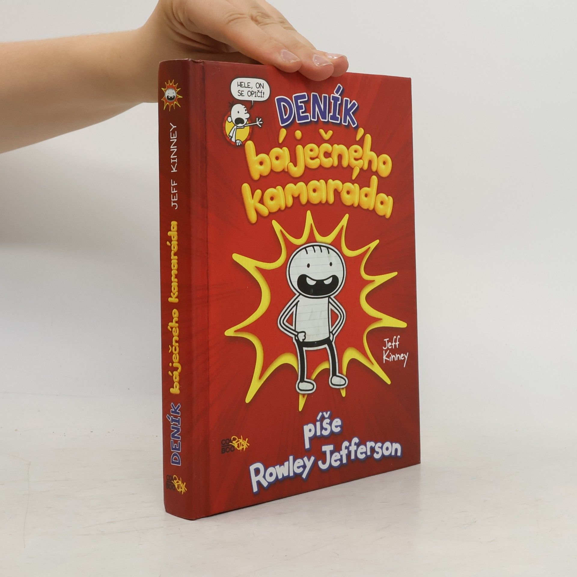 Jeff Kinney Deník báječného kamaráda. Píše Rowley Jefferson