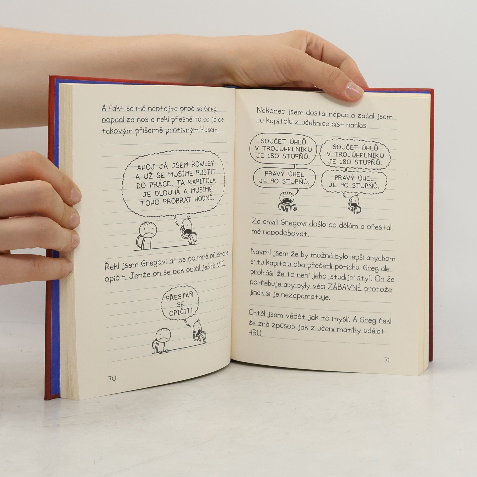 Jeff Kinney Deník báječného kamaráda. Píše Rowley Jefferson