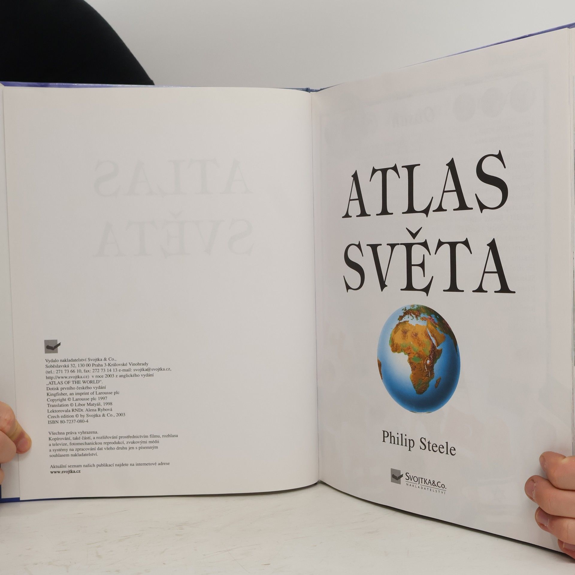 Philip Steele Atlas světa