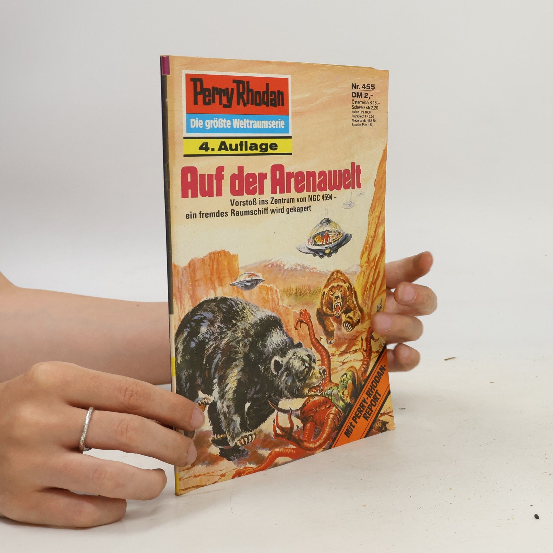 William Voltz Perry Rhodan 455: Auf der Arenawelt