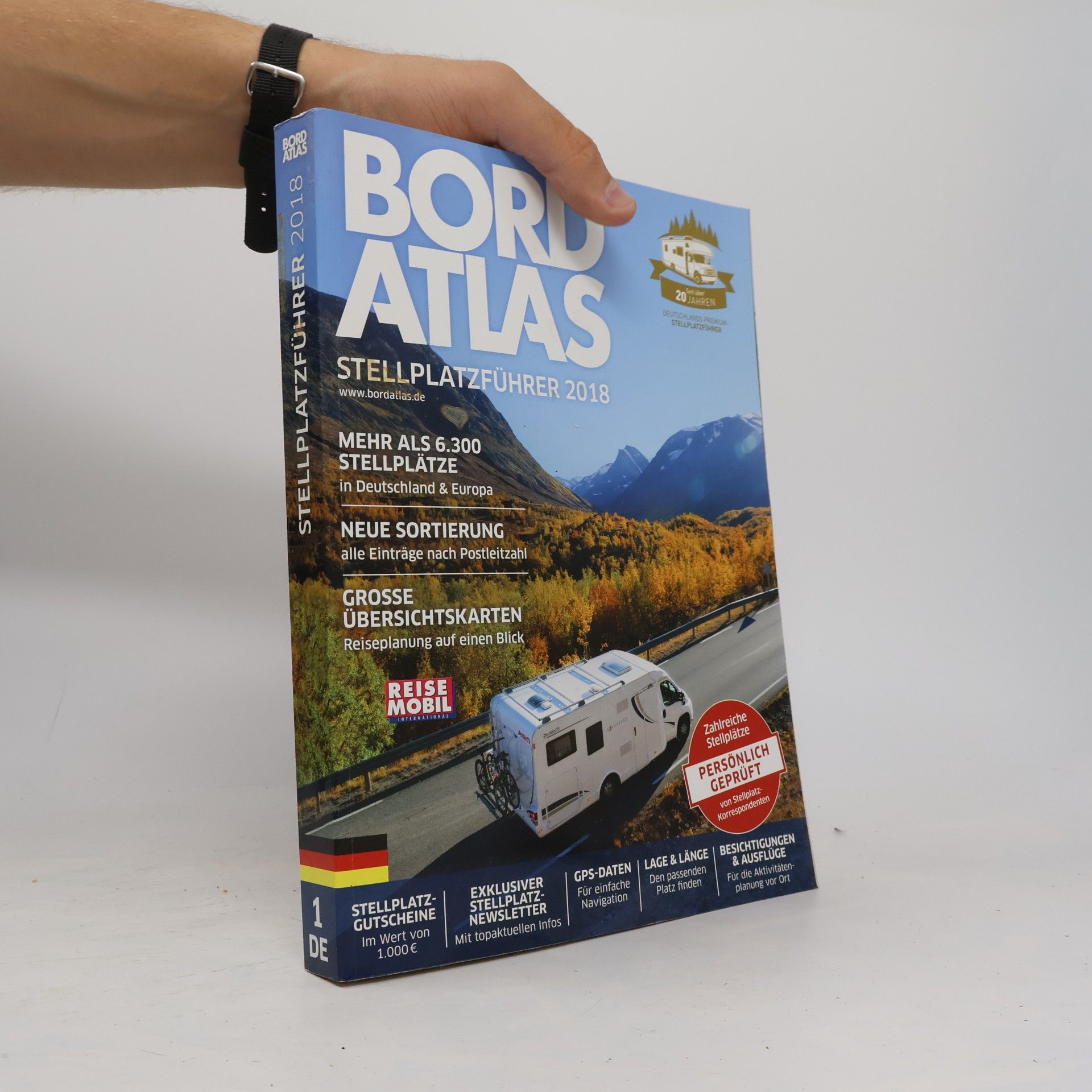 Autorenkollektiv Bordatlas Stellplatzführer 2018 1 DE