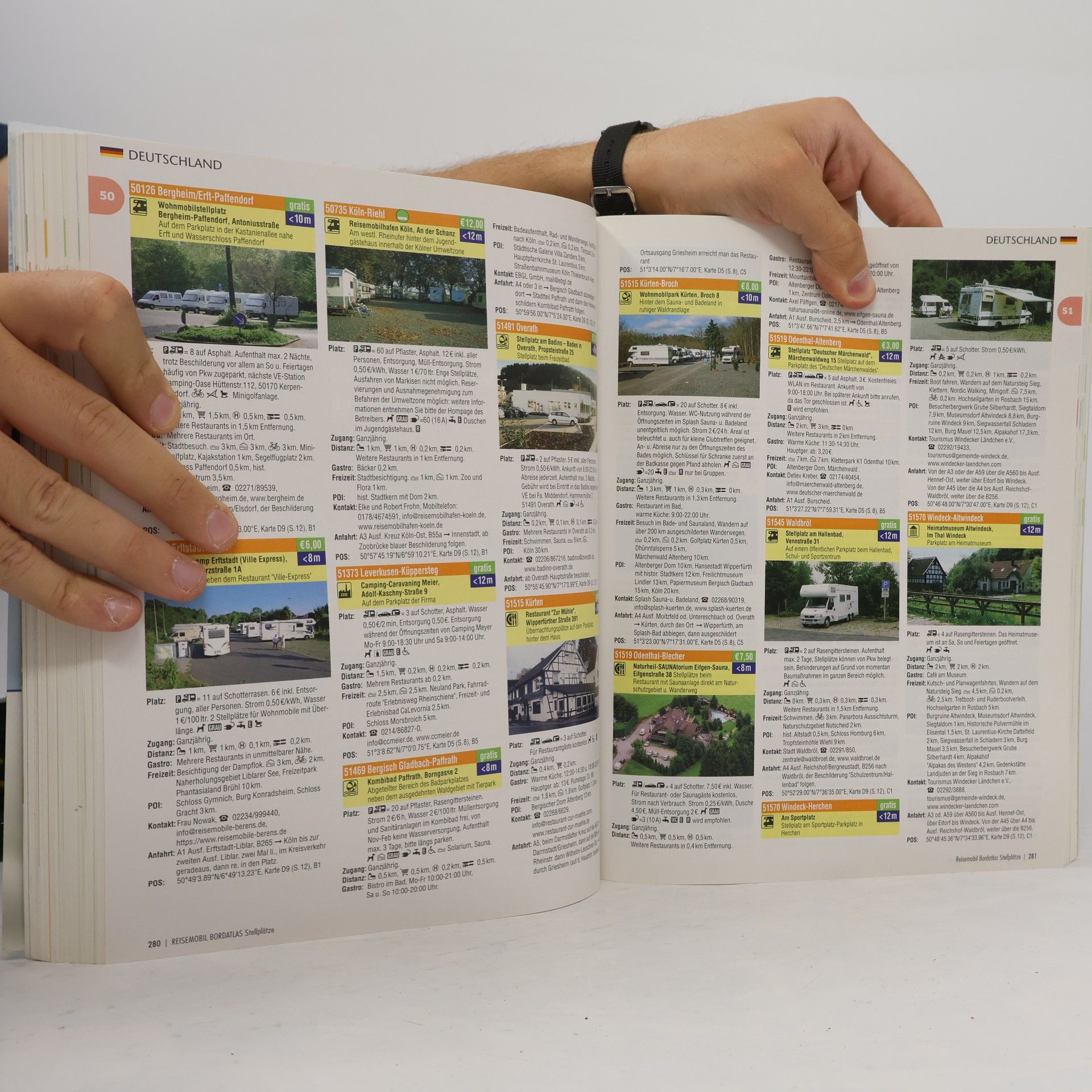 Various authors Bordatlas Stellplatzführer 2018 1 DE