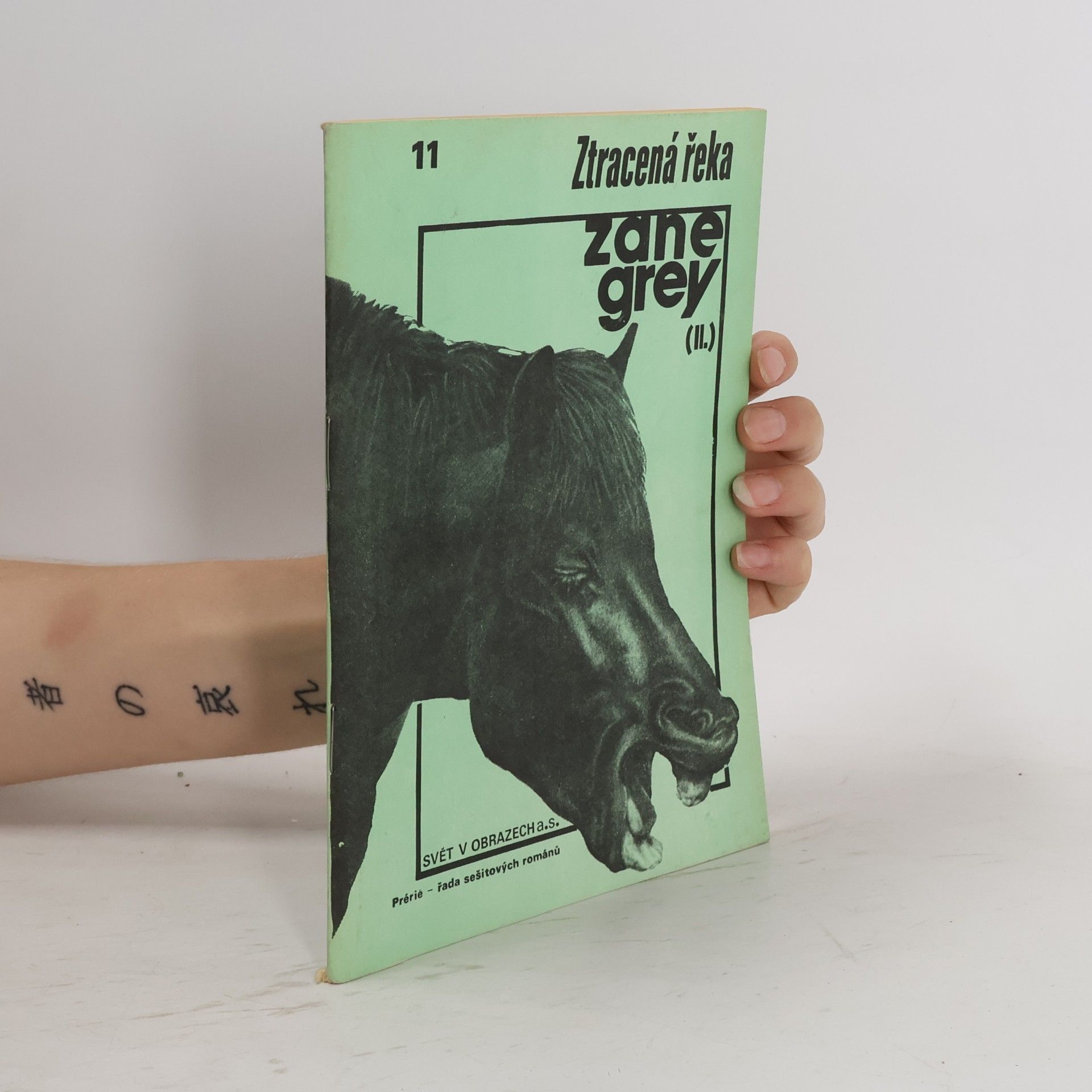 Zane Grey Prérie - řada sešitových románů - 11: Ztracená řeka