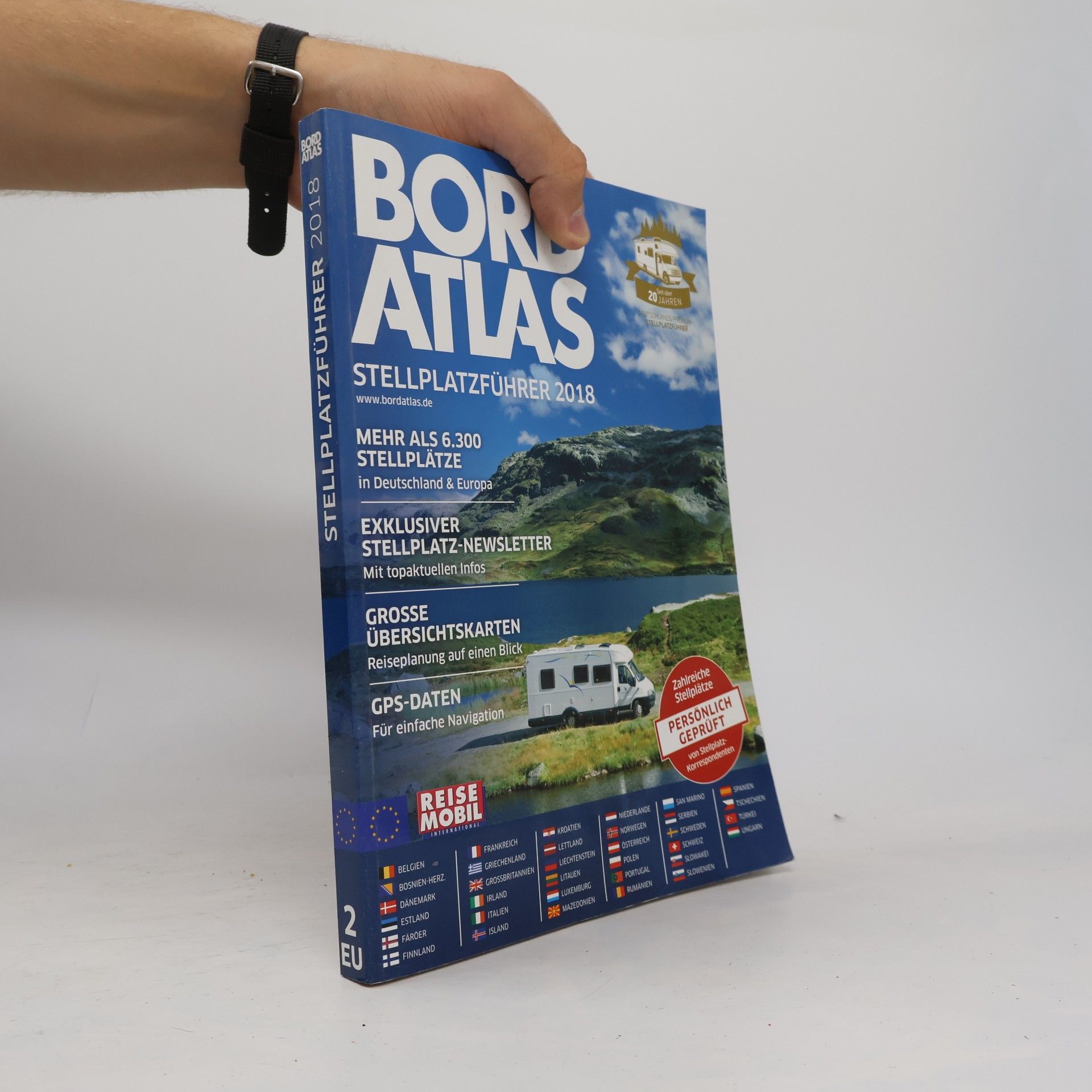 Autorenkollektiv Bordatlas Stellplatzführer 2018 2 EU