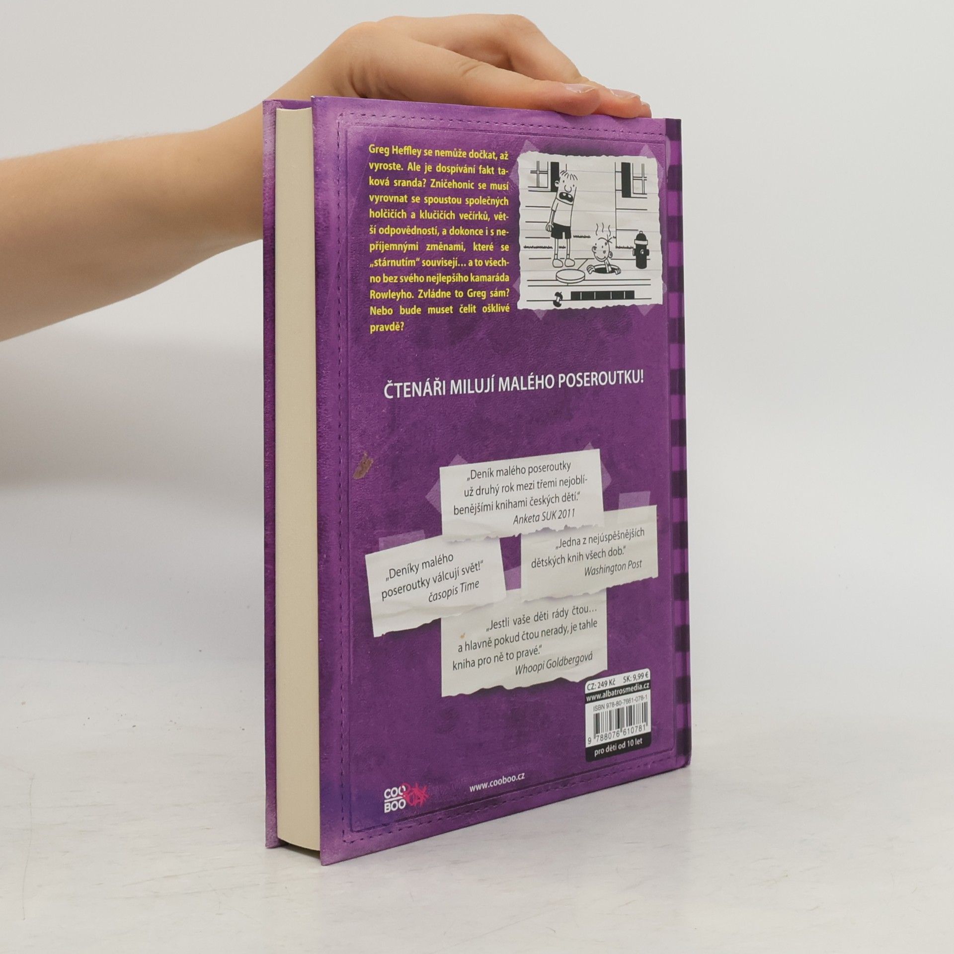 Jeff Kinney Deník malého poseroutky 5. Ošklivá pravda