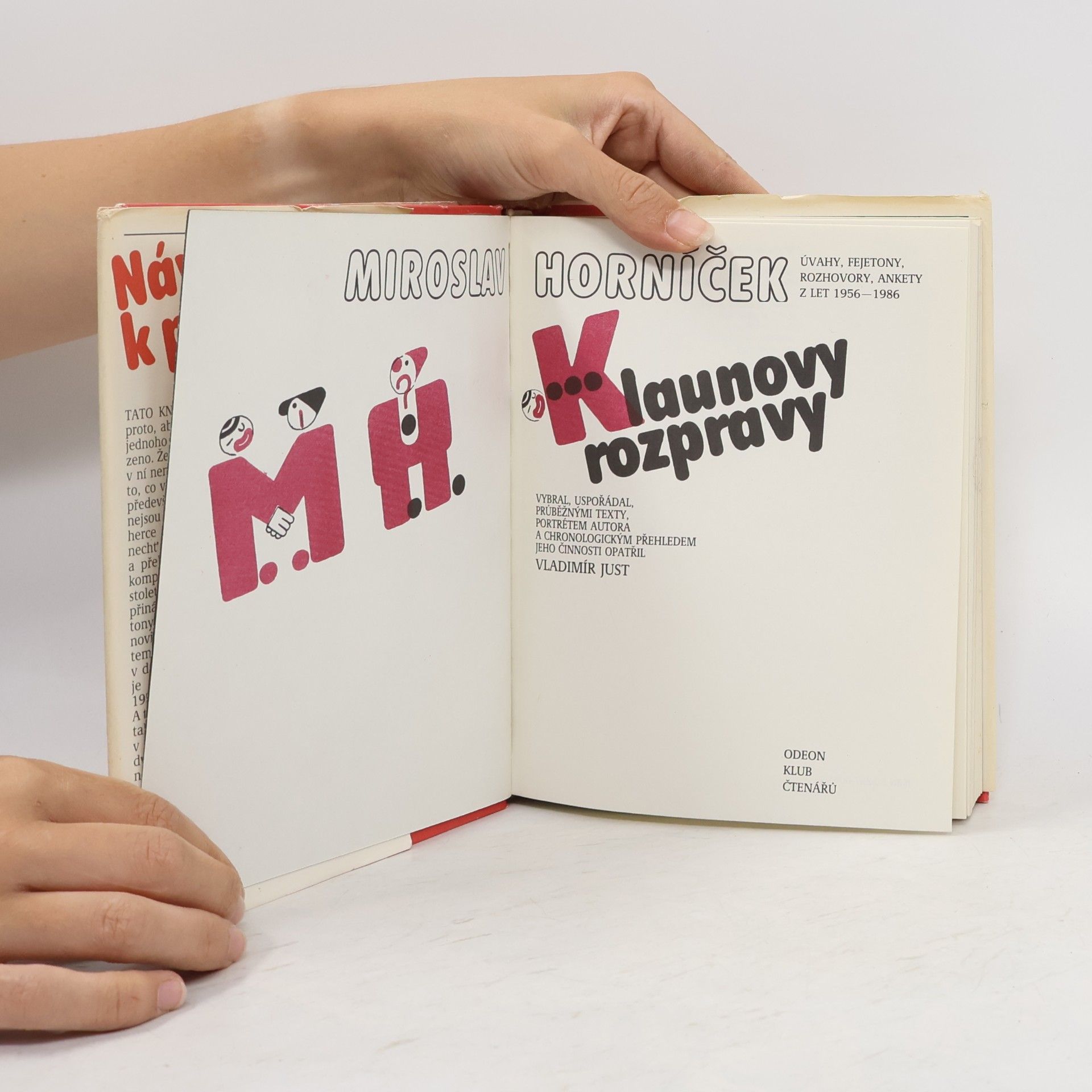 Miroslav Horníček Klaunovy rozpravy