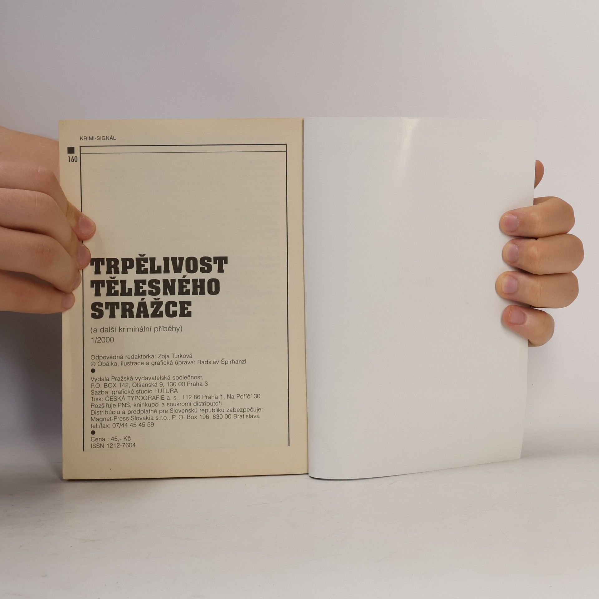 Autorenkollektiv Trpělivost tělesného strážce a další kriminální příběhy