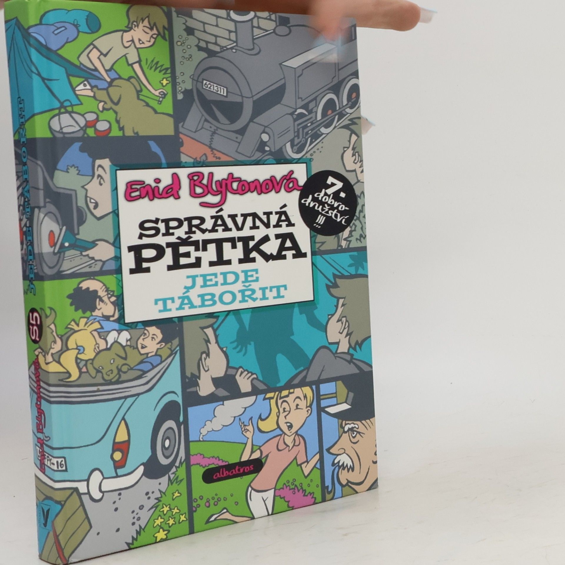 Enid Blyton Správná pětka jede tábořit