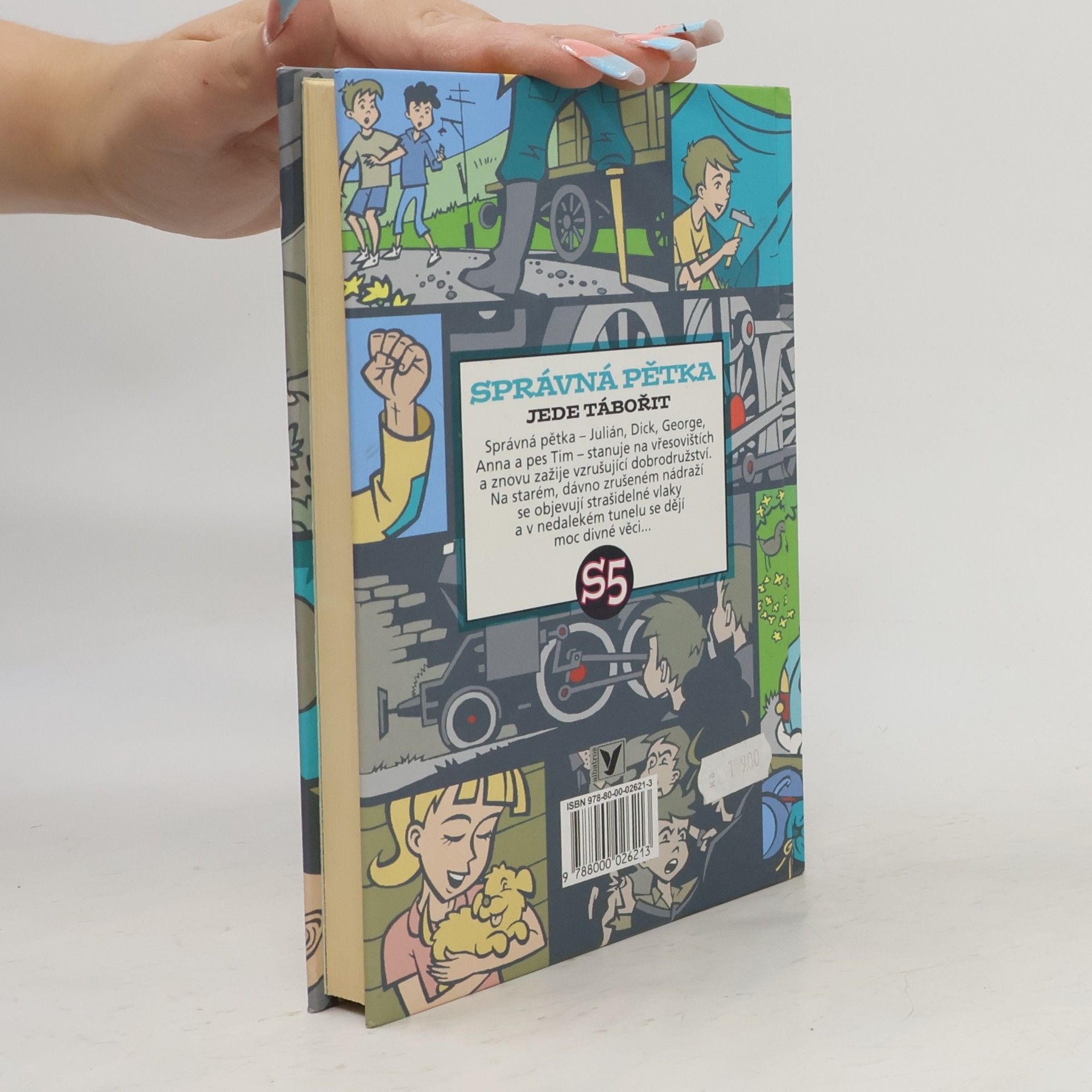 Enid Blyton Správná pětka jede tábořit