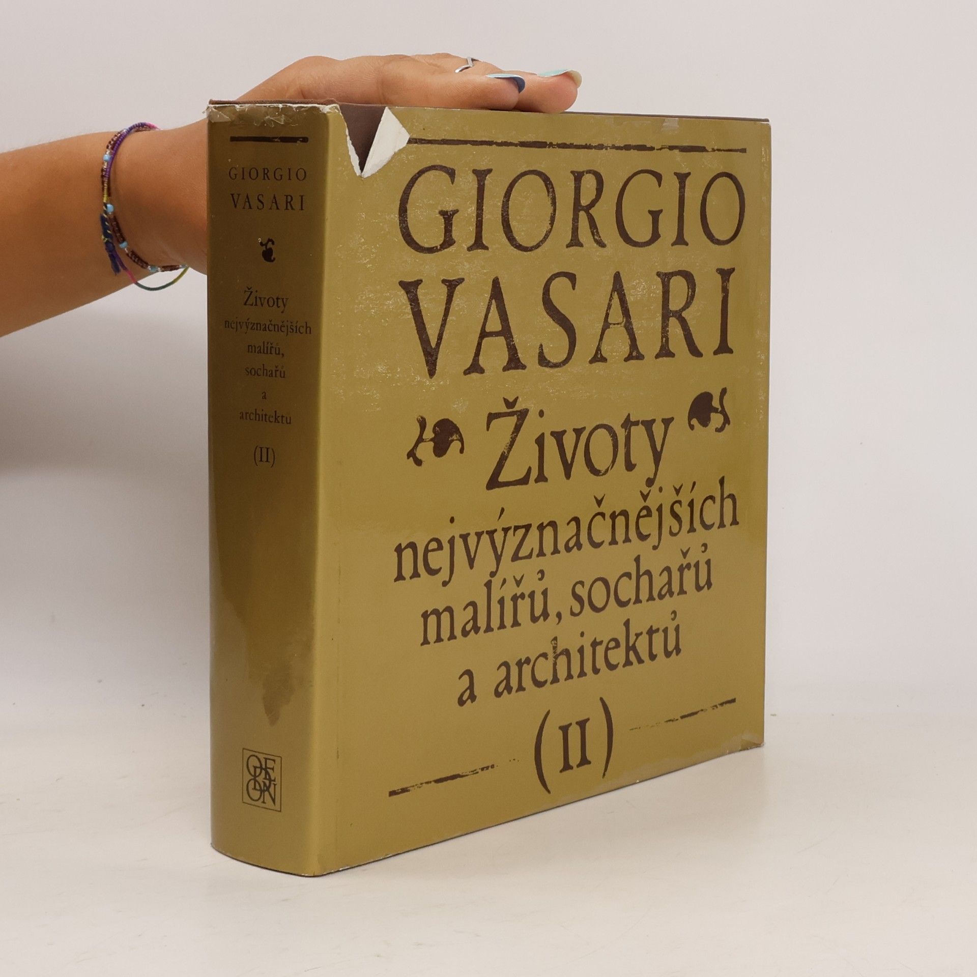 Giorgio Vasari Životy nejvýznačnějších malířů, sochařů a architektů II